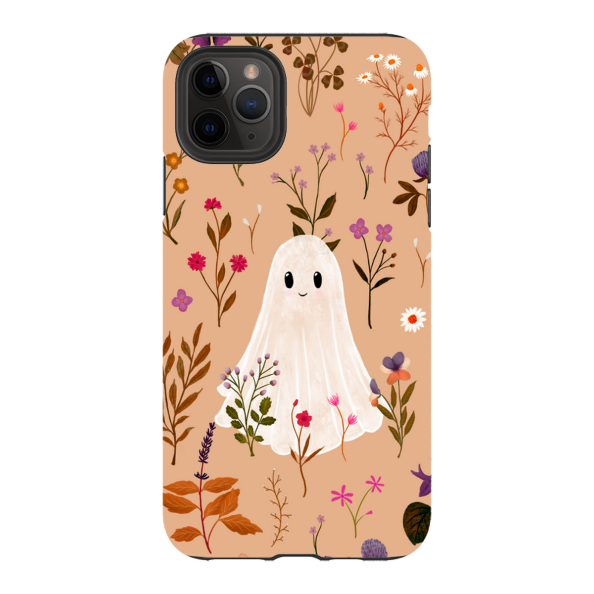 iPhone Tough Case - Ghost in the Garden - Cider Clay Multi By Katherine Quinn
