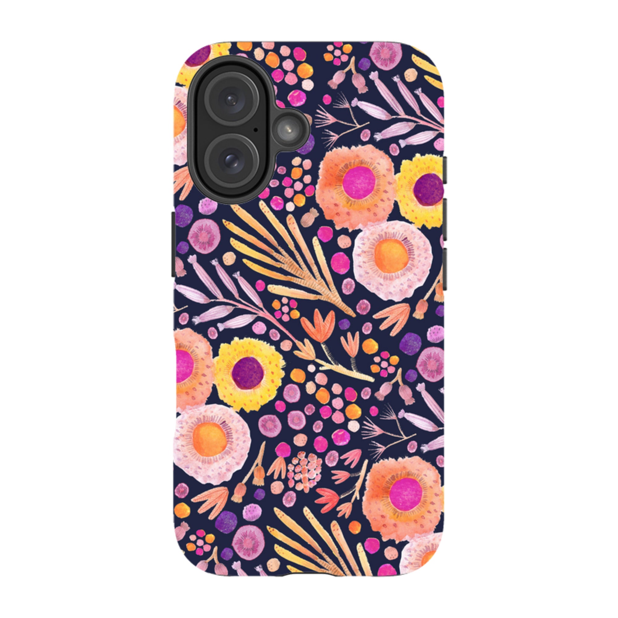 iPhone Tough Case - Floral Passion By Gabriela Larios