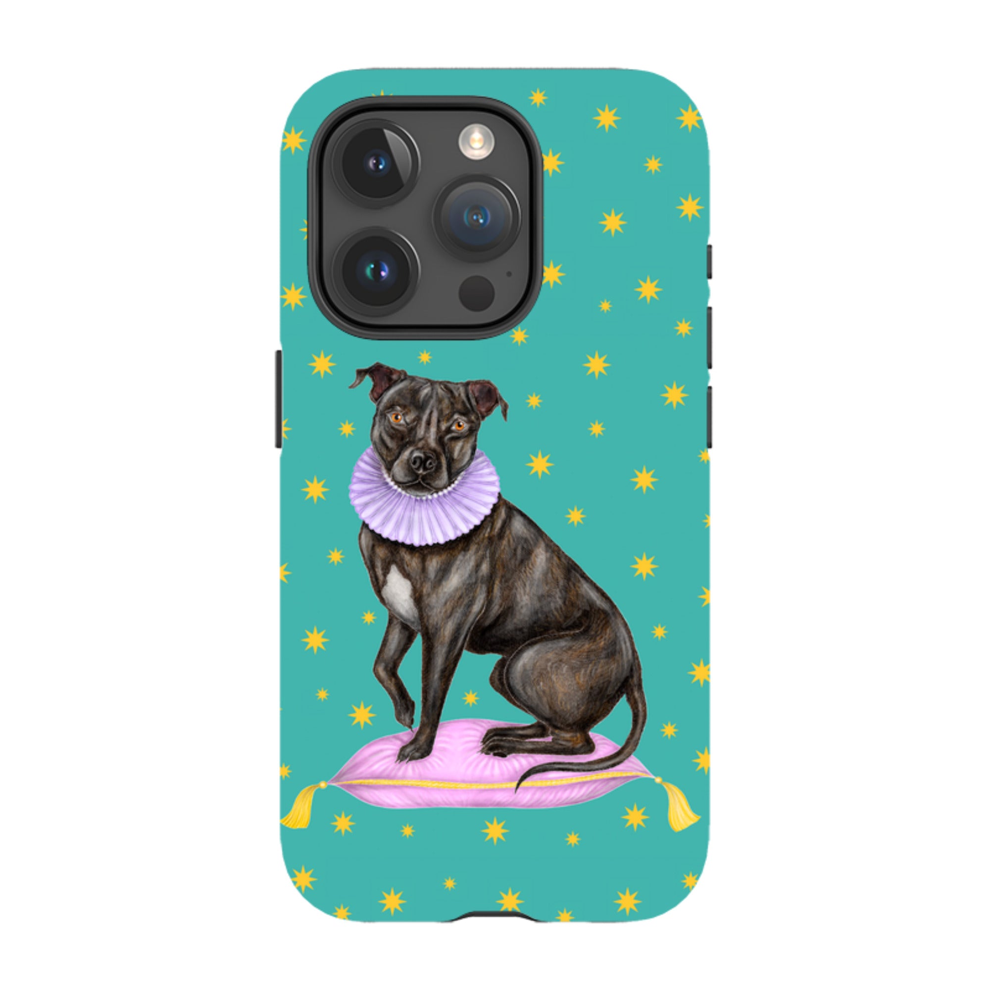 iPhone MagSafe Tough Case - Staffy By Catherine Rowe