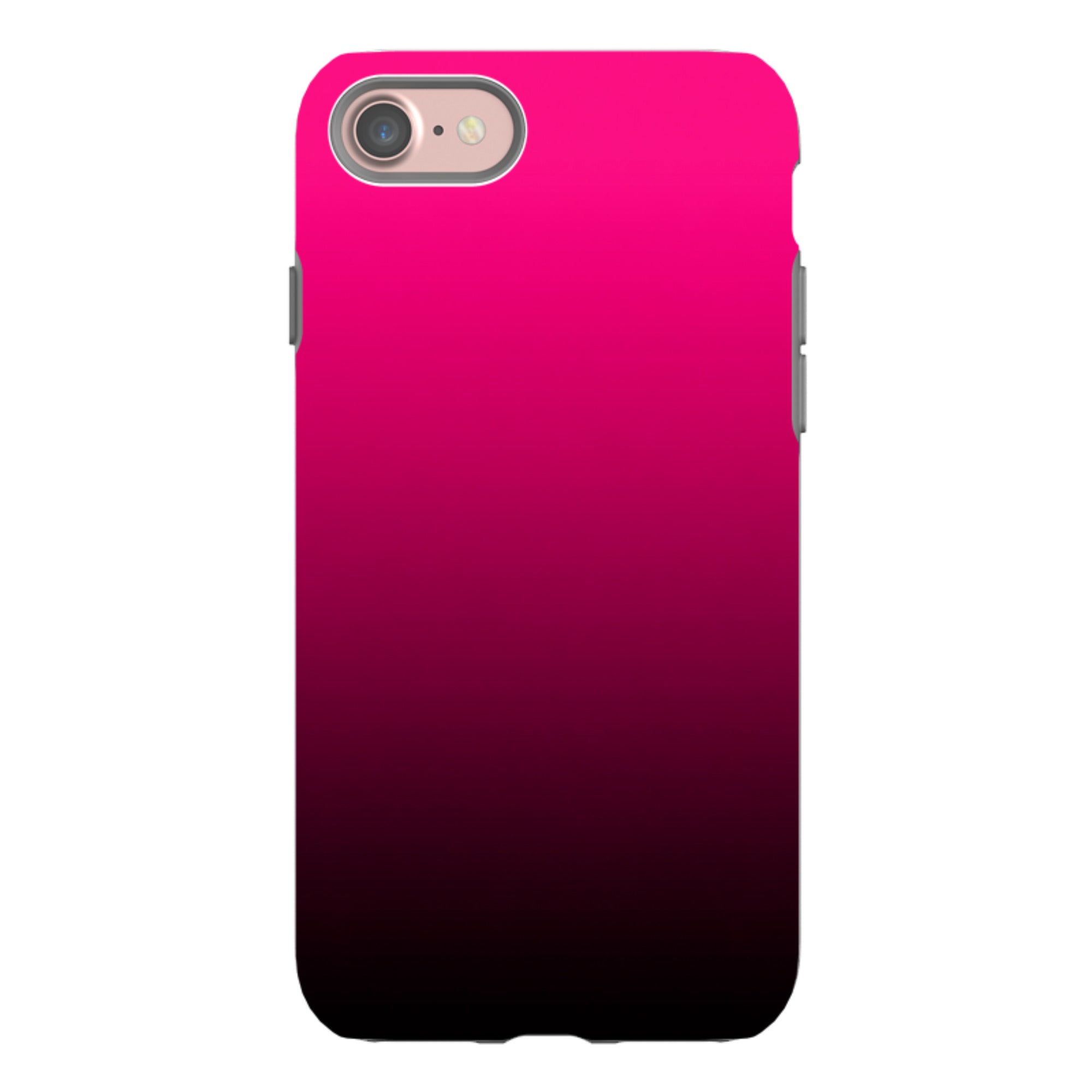iPhone Tough Case - Hot Pink Ombre