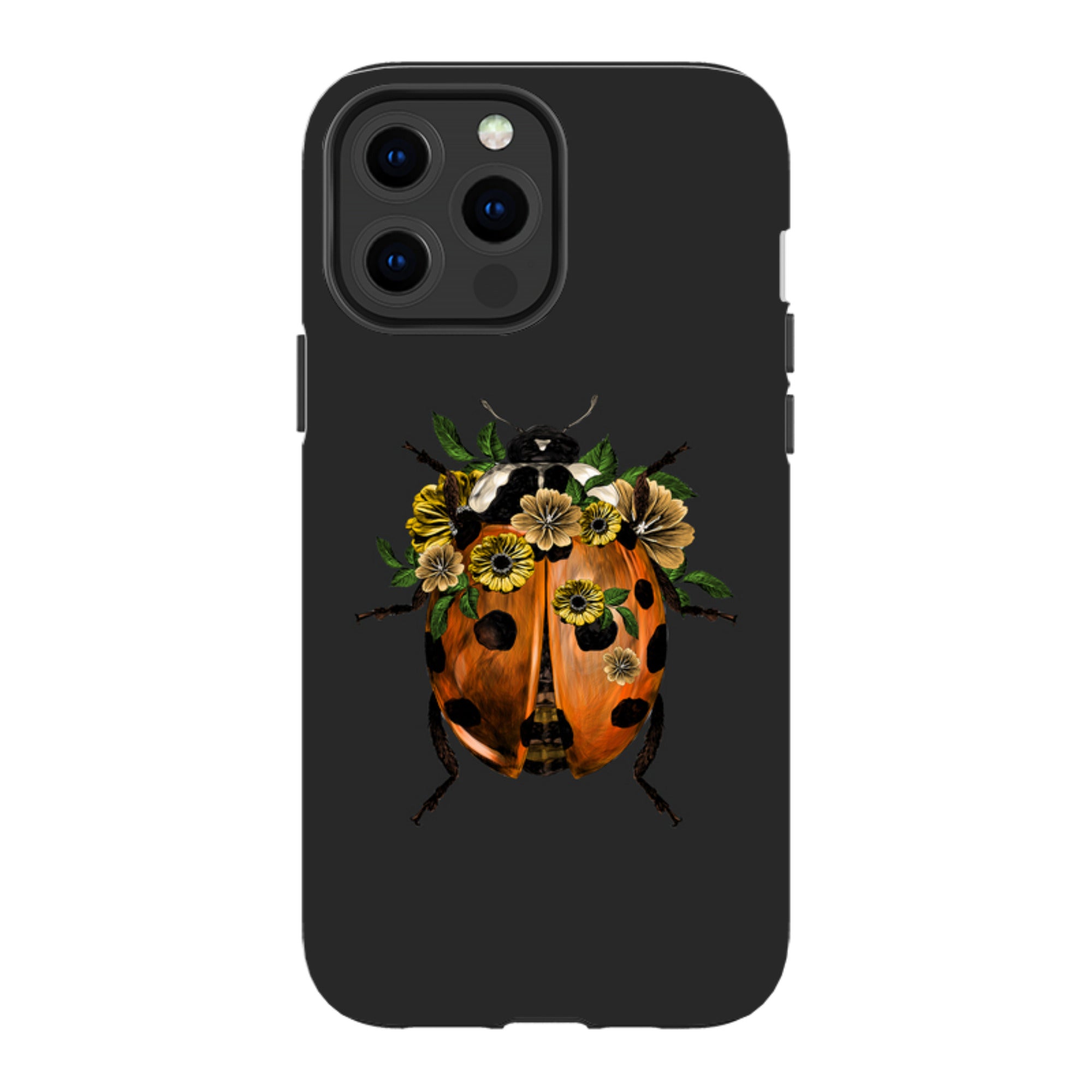 iPhone Tough Case - Ladybug Dark