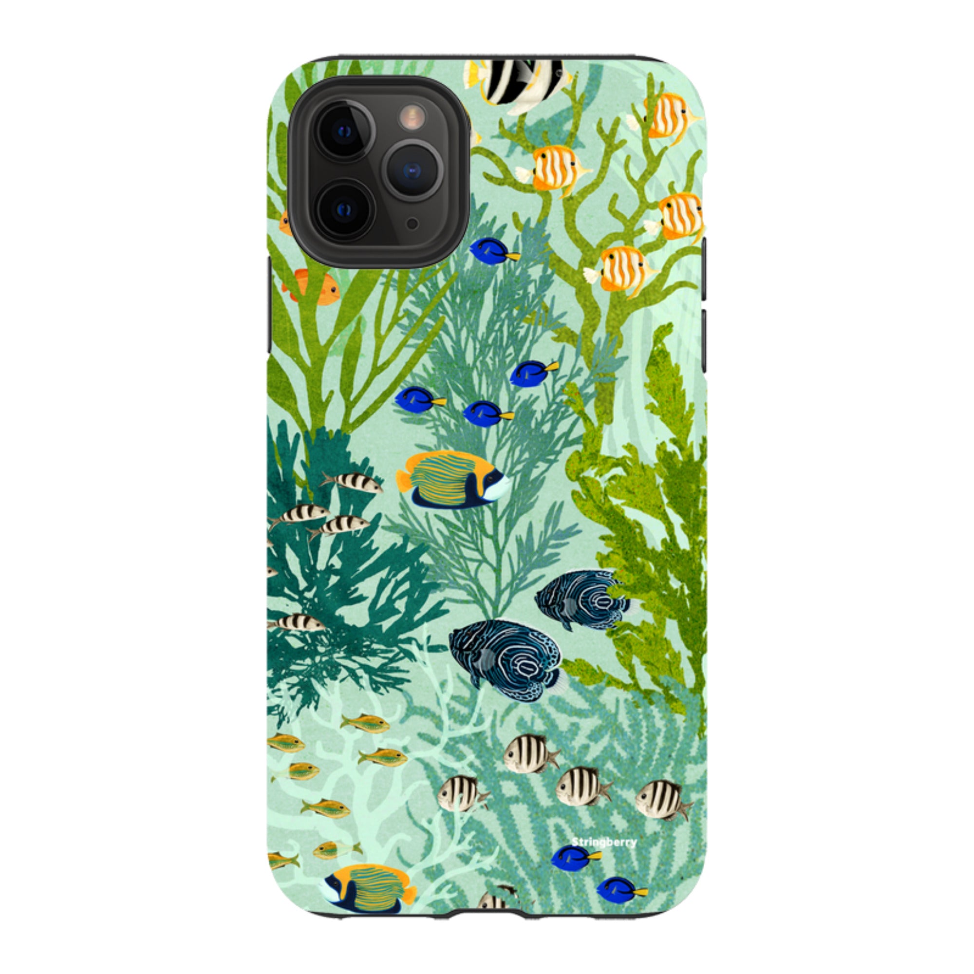 iPhone Tough Case - Coral Forest By Katherine Quinn