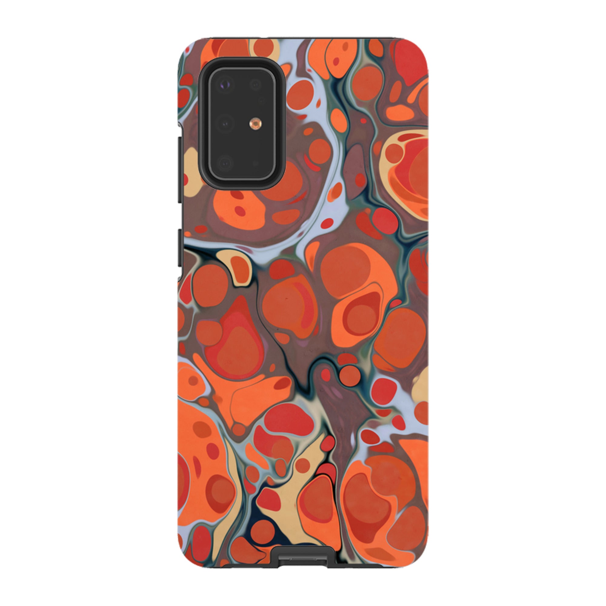 Samsung Tough Case - Flaming Volcano