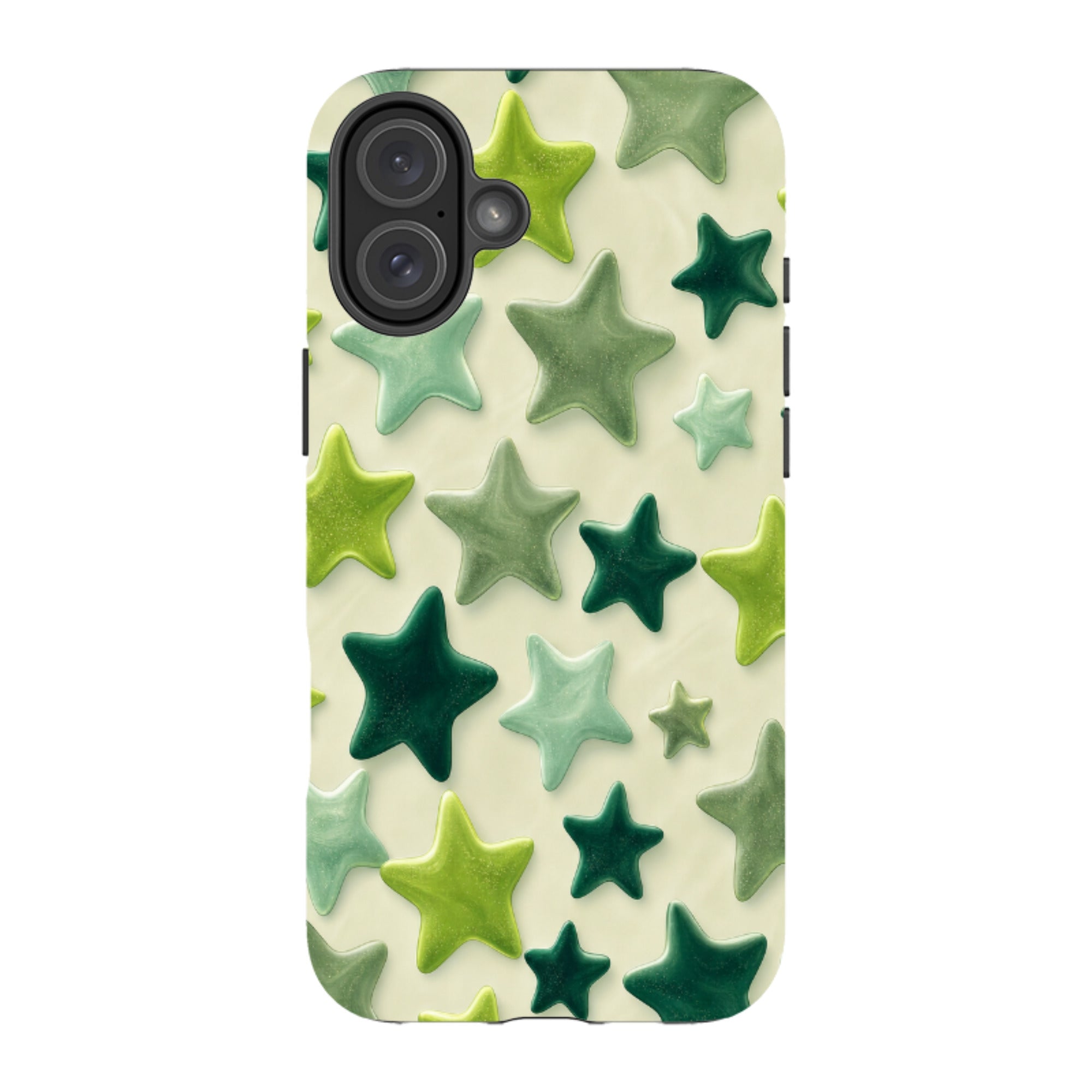 iPhone Tough Case - Sage Green Star