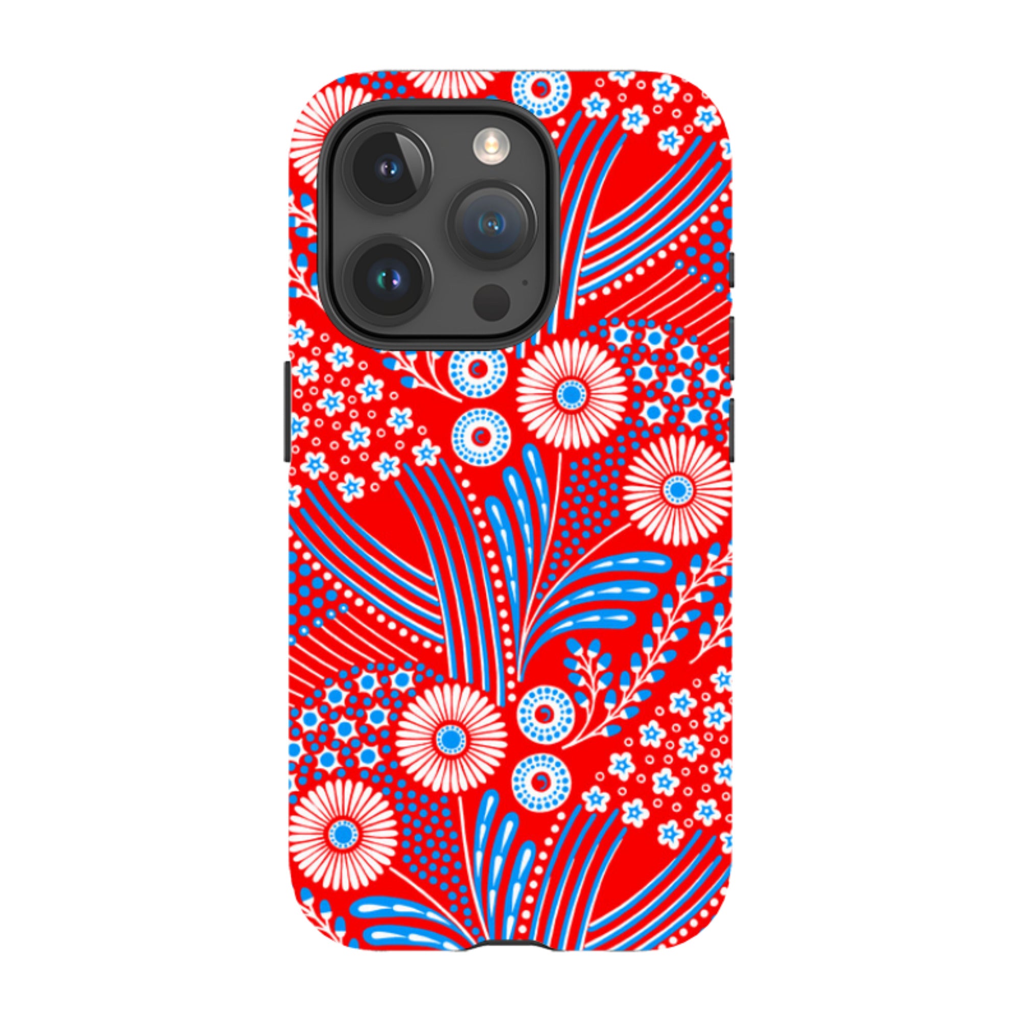 iPhone MagSafe Tough Case - Red Bouquet By Cressida Bell