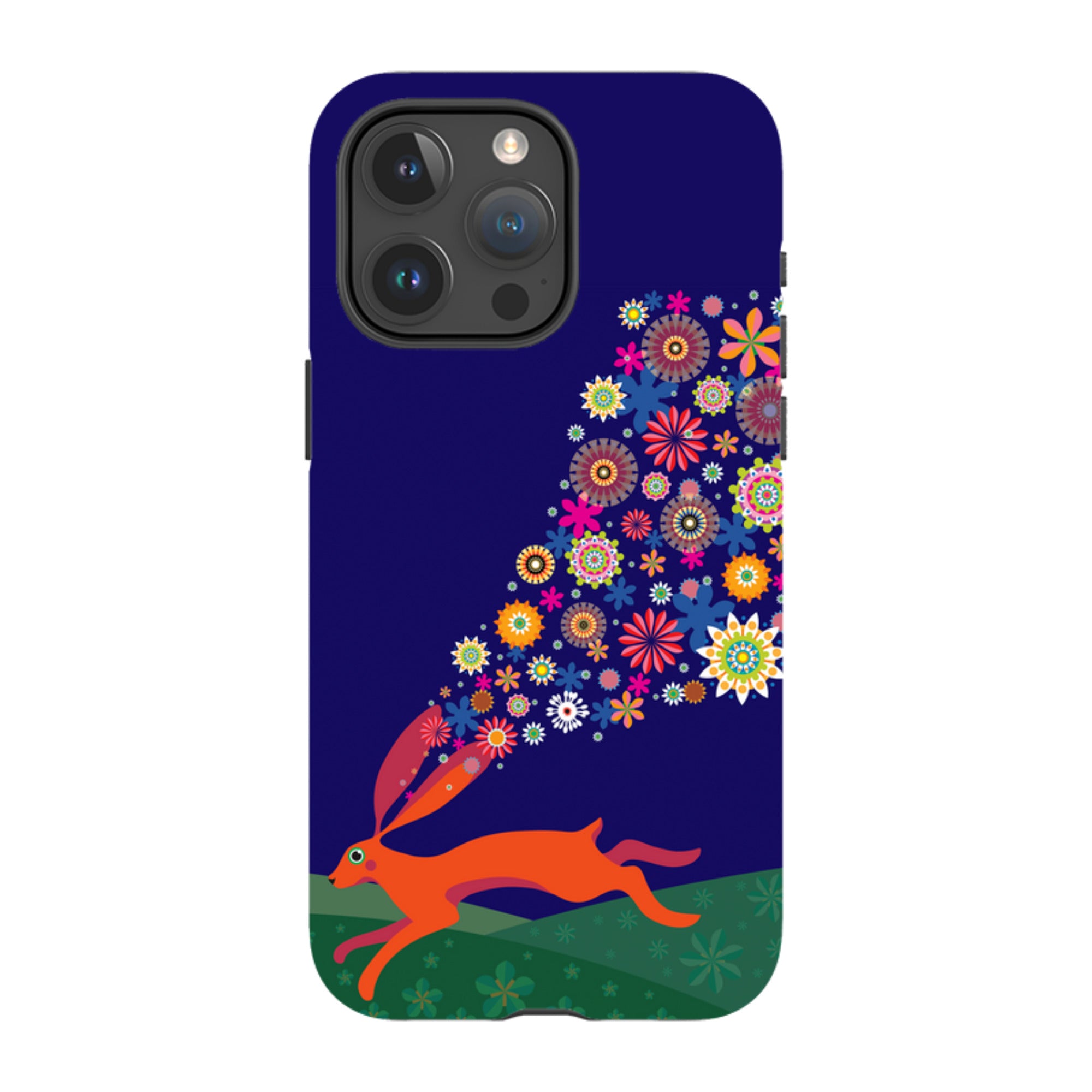 iPhone Tough Case - Hare Magic By Patternistas