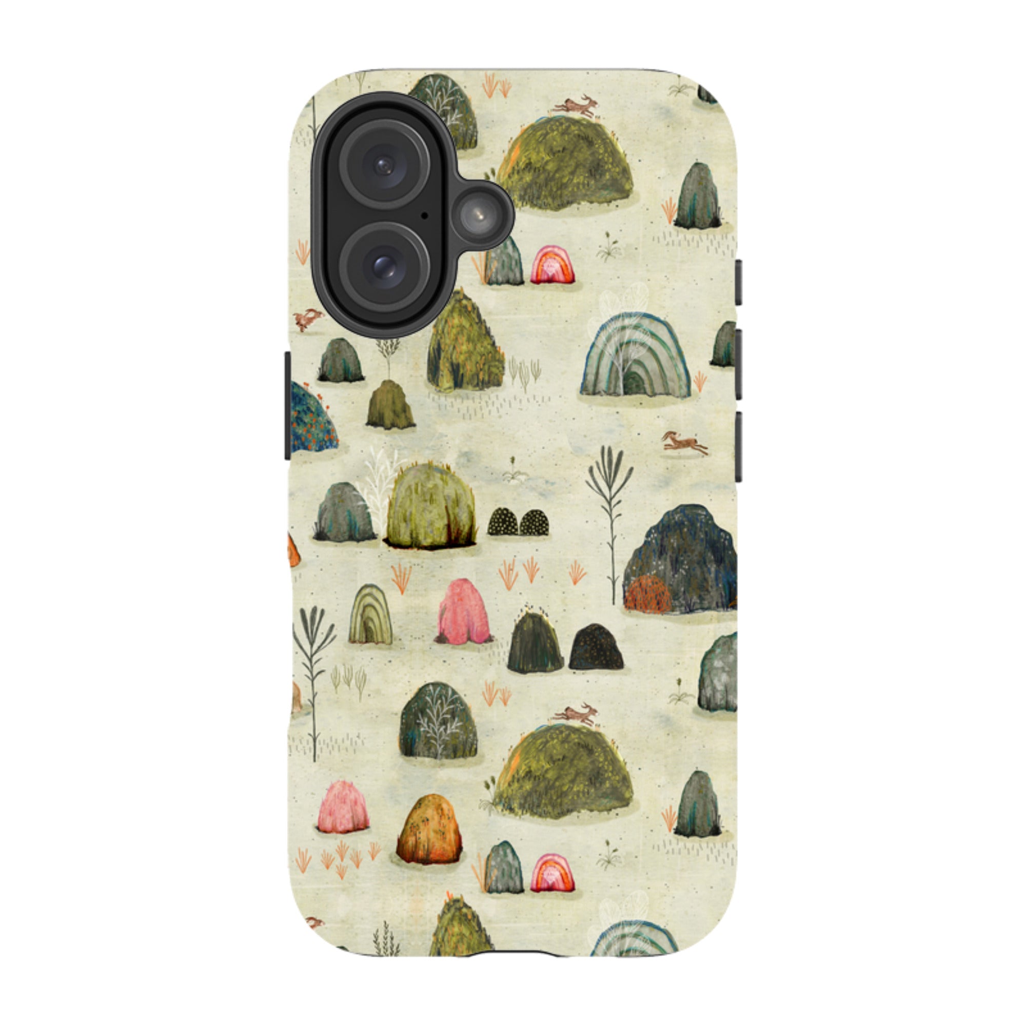 iPhone Tough Case - Mossy Hills By Katherine Quinn