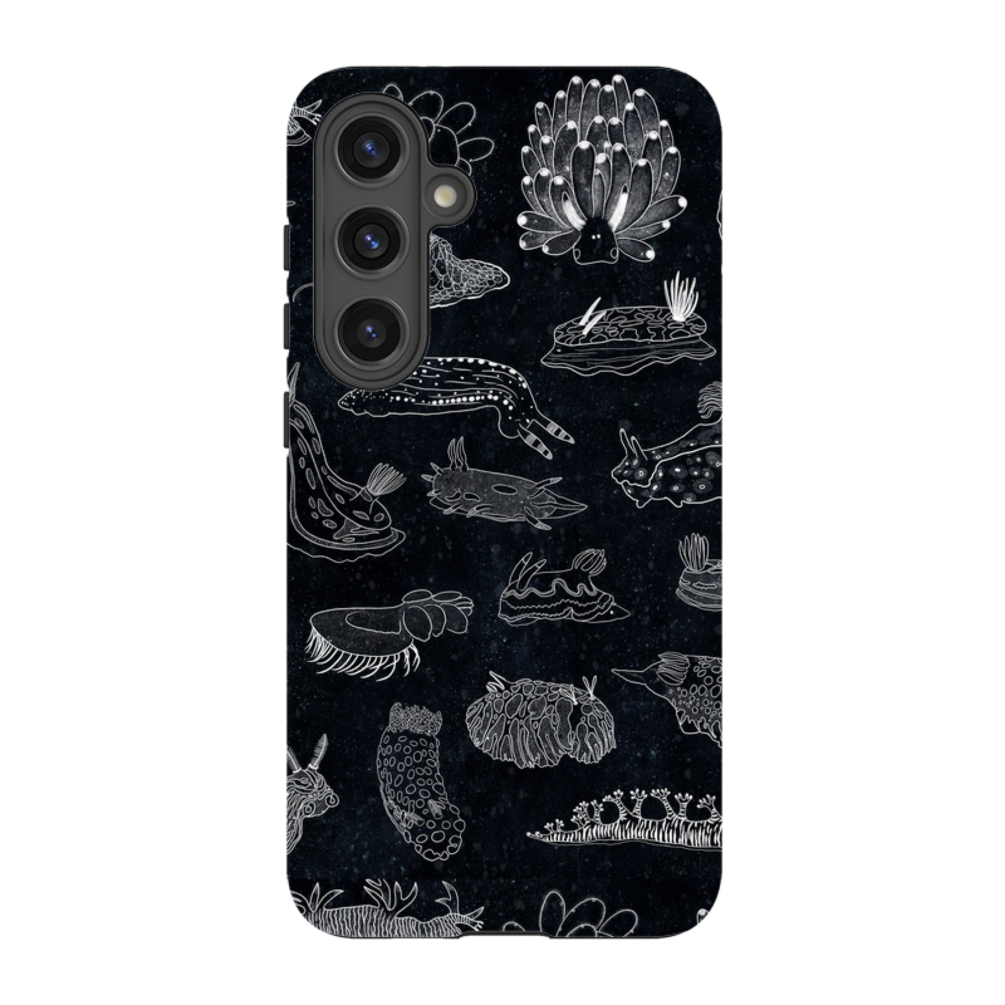 Samsung Tough Case - Nudibranch Line Drawing By Katherine Quinn