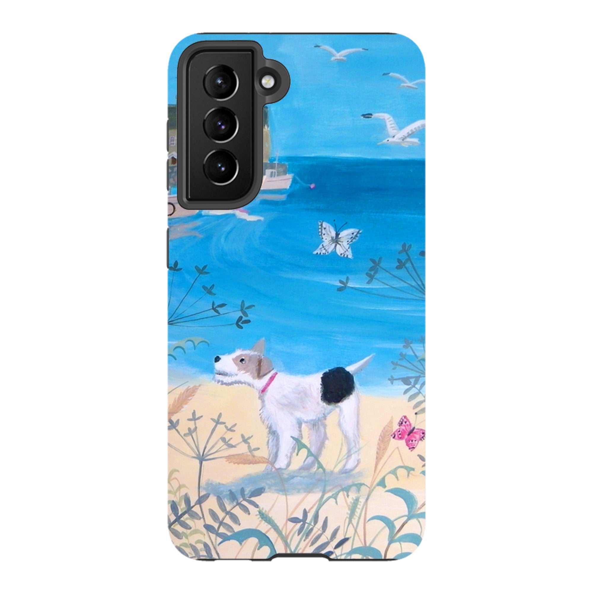 Samsung Tough Case - Seaside Dog By Mary Stubberfield