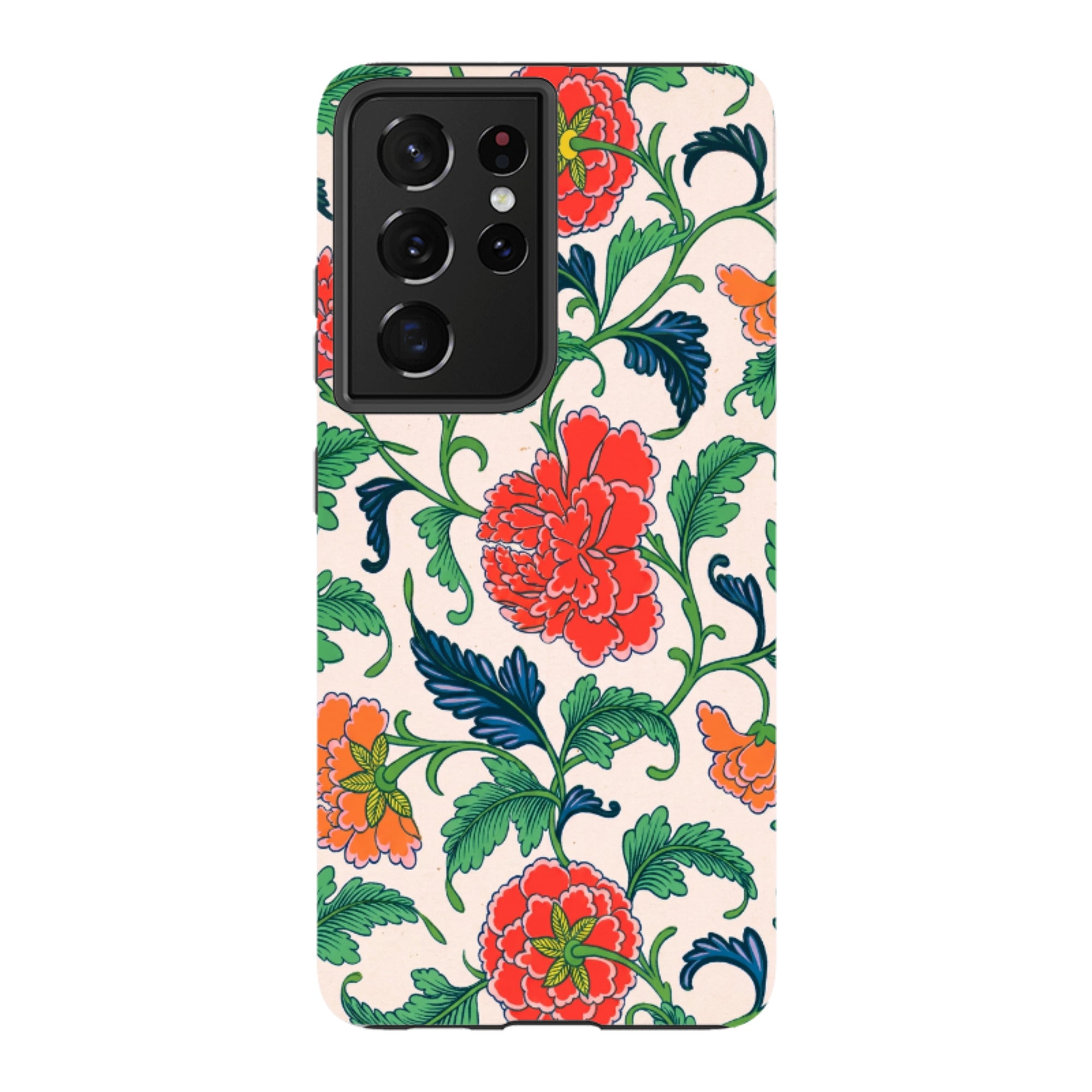 Samsung Tough Case - Vintage Peony Floral