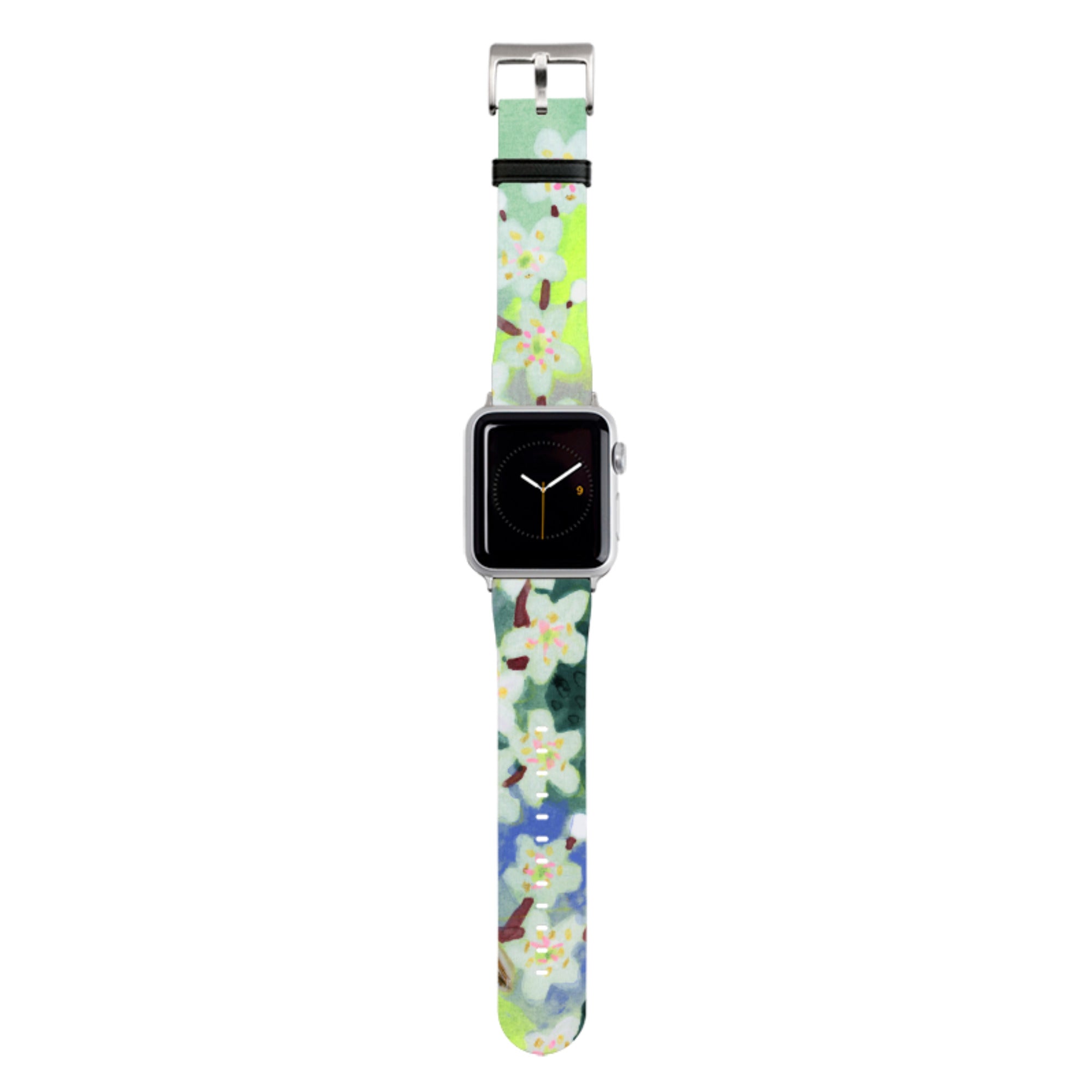 Blackthorn In The Valley Apple Watch Strap By Lee Foster Wilson