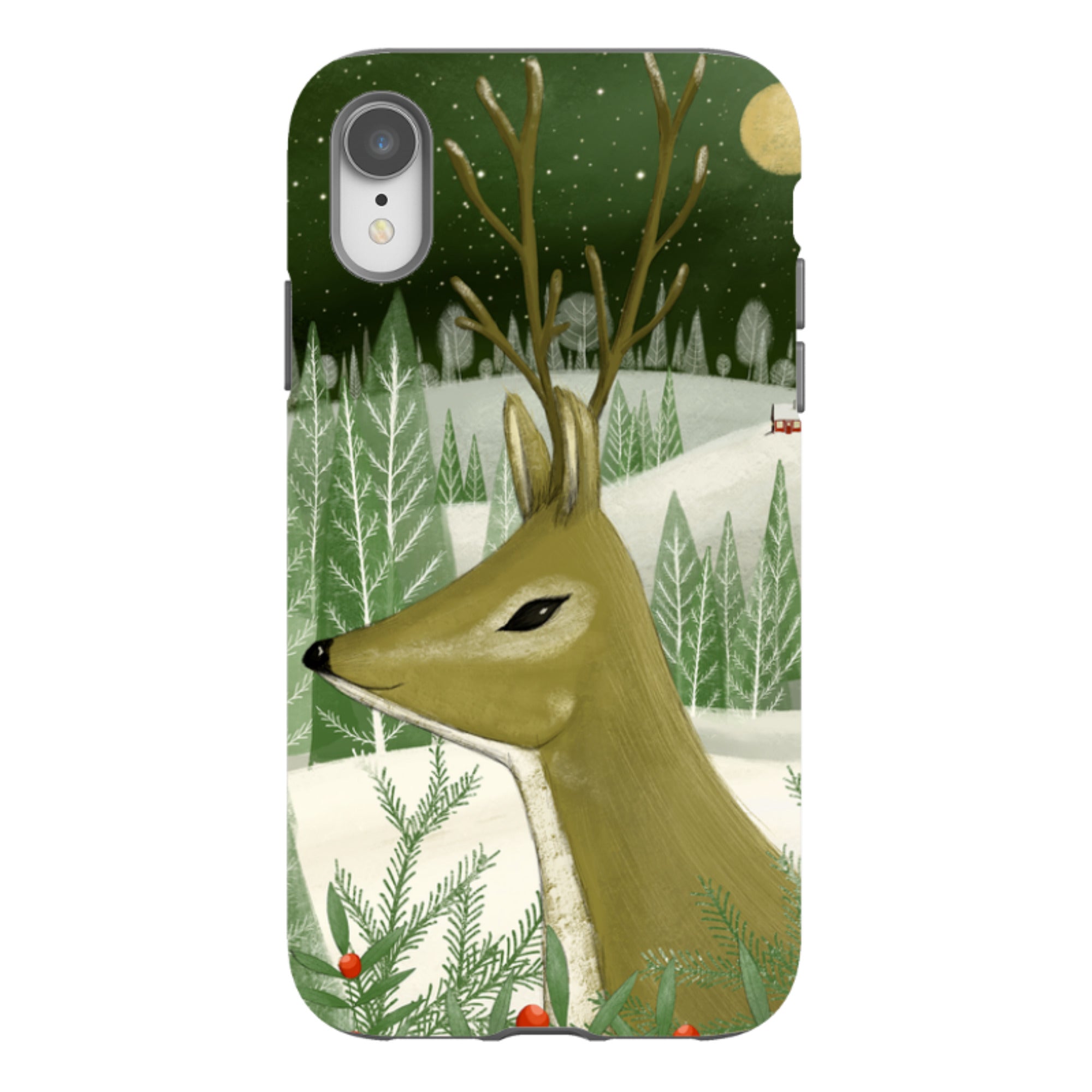 iPhone Tough Case - Reindeer By Maja Lindberg