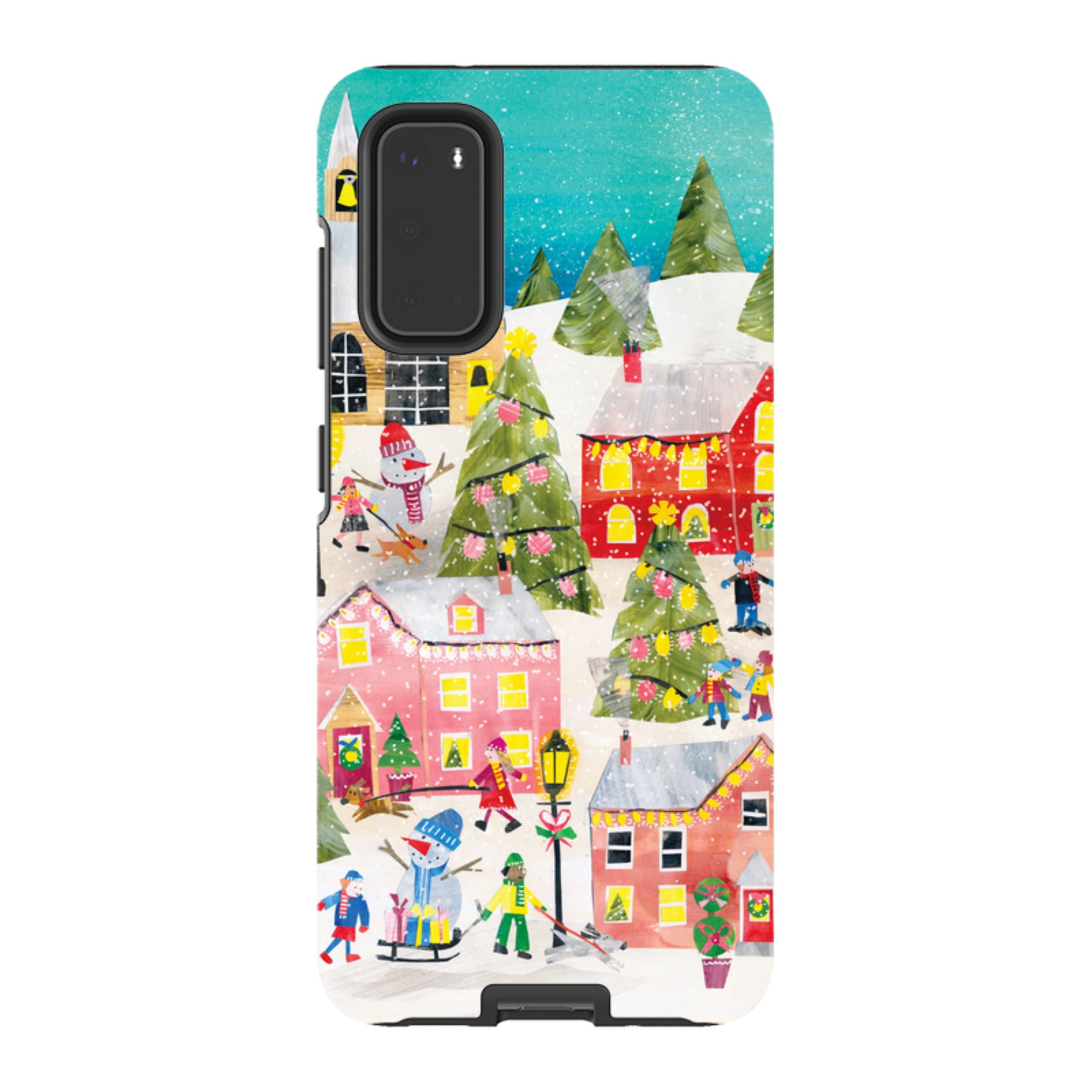 Samsung Tough Case - Winter Village By Tracey English