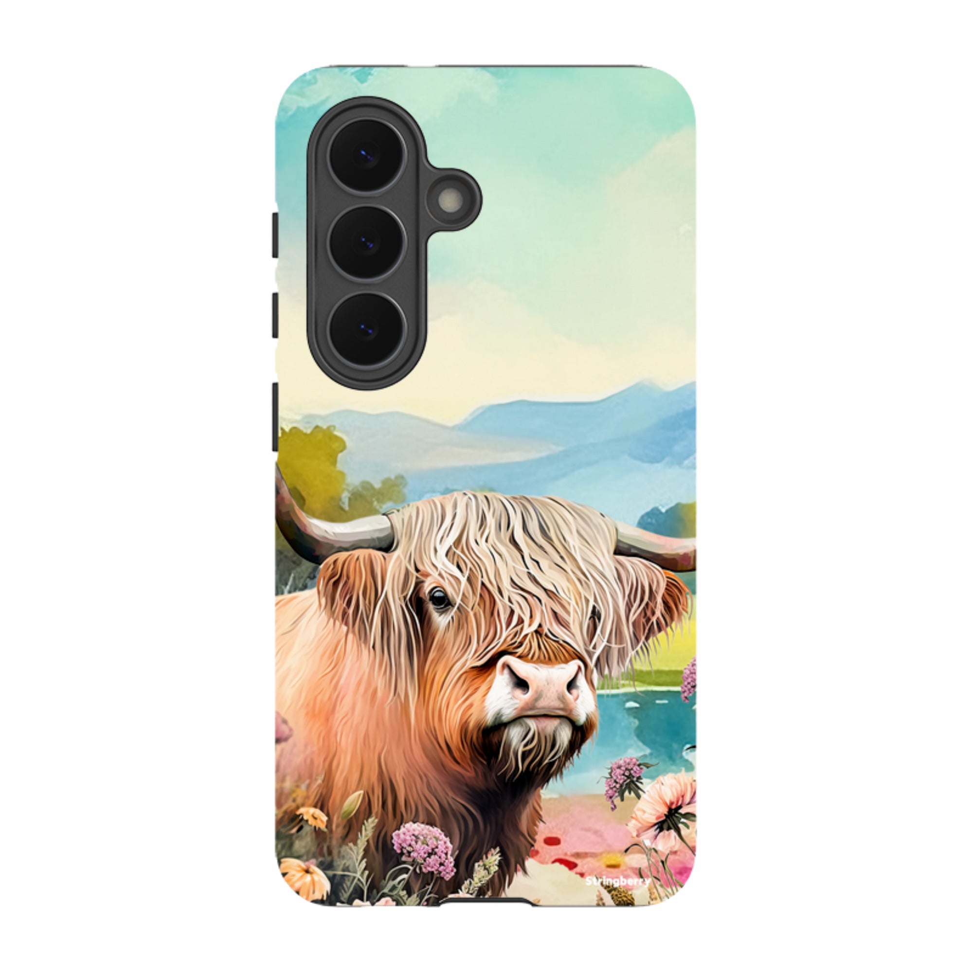 Samsung Tough Case - Highland Cow I