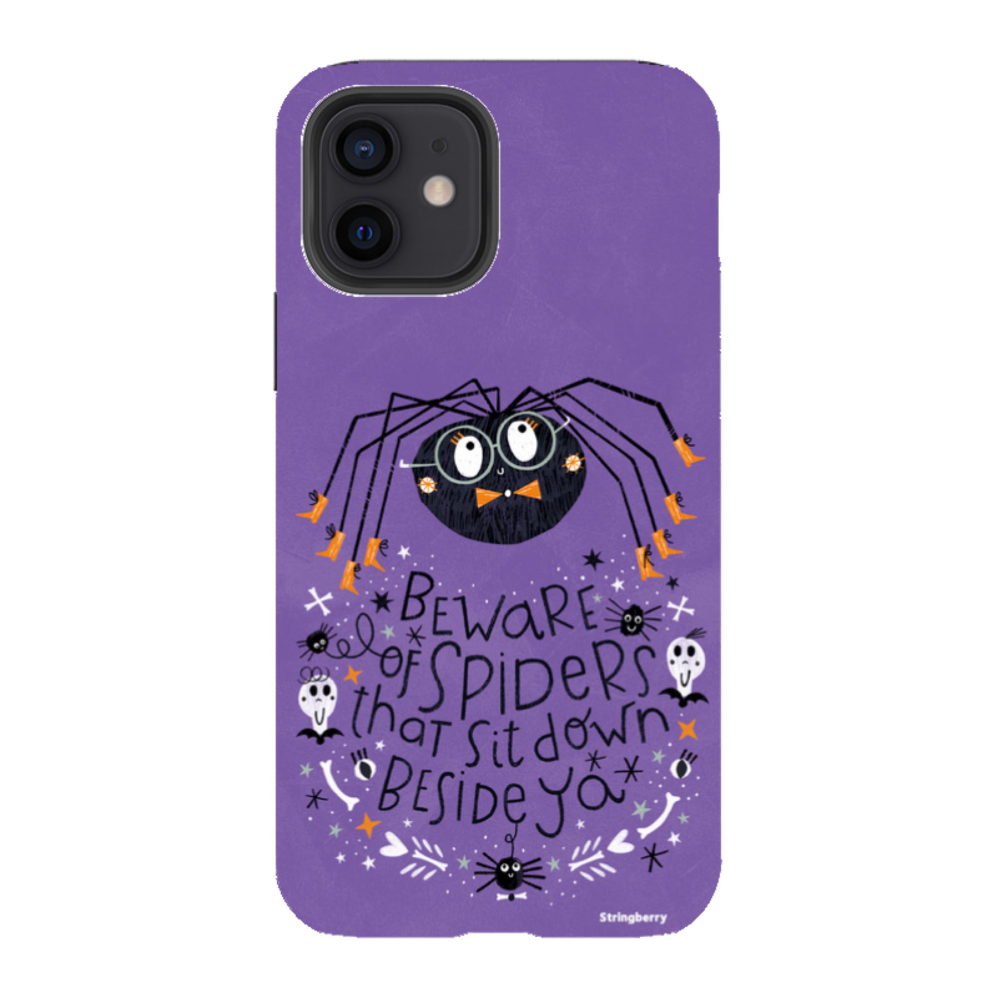 iPhone Tough Case - Spider By Ali Brookes
