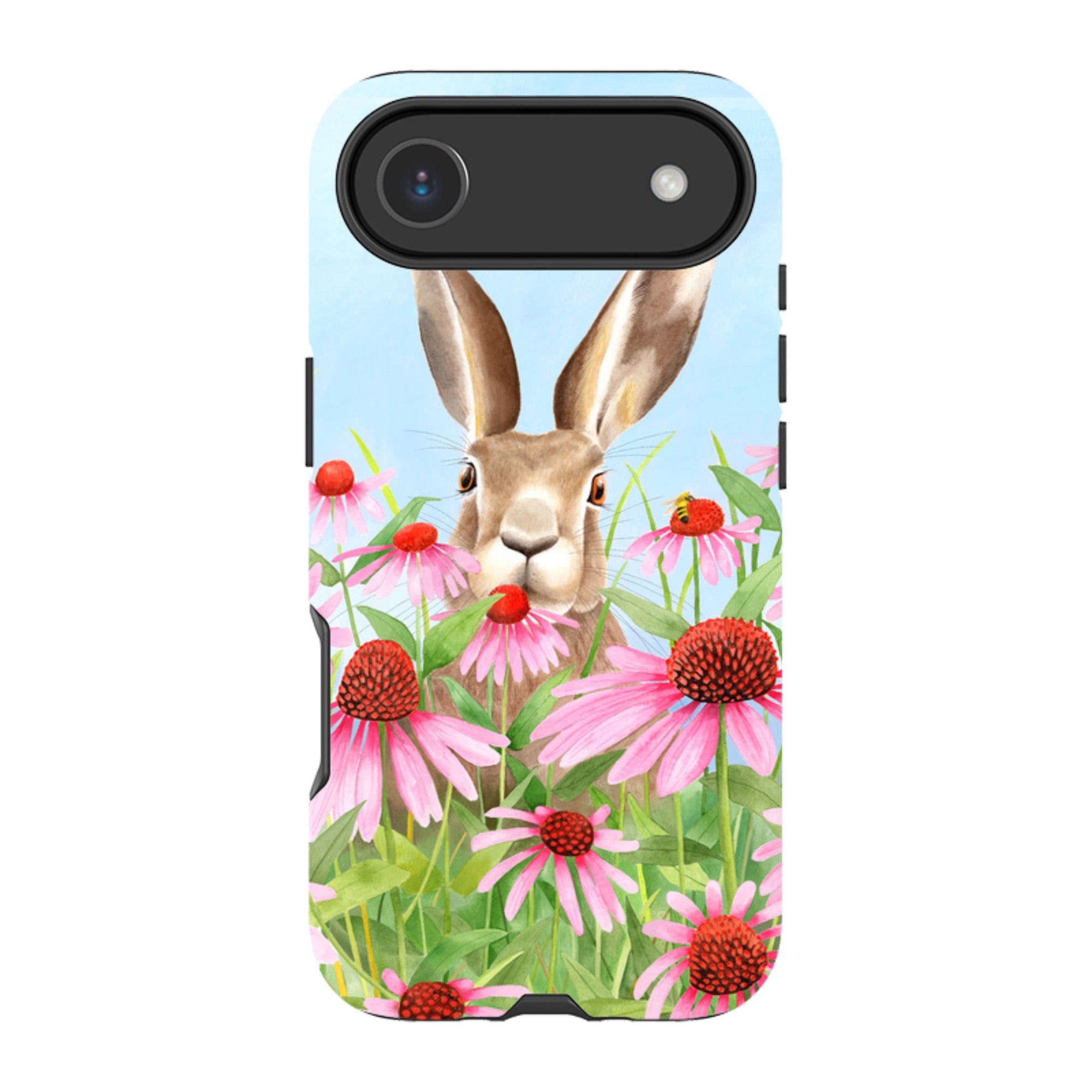 iPhone Tough Case - Summer Hare By Bex Parkin