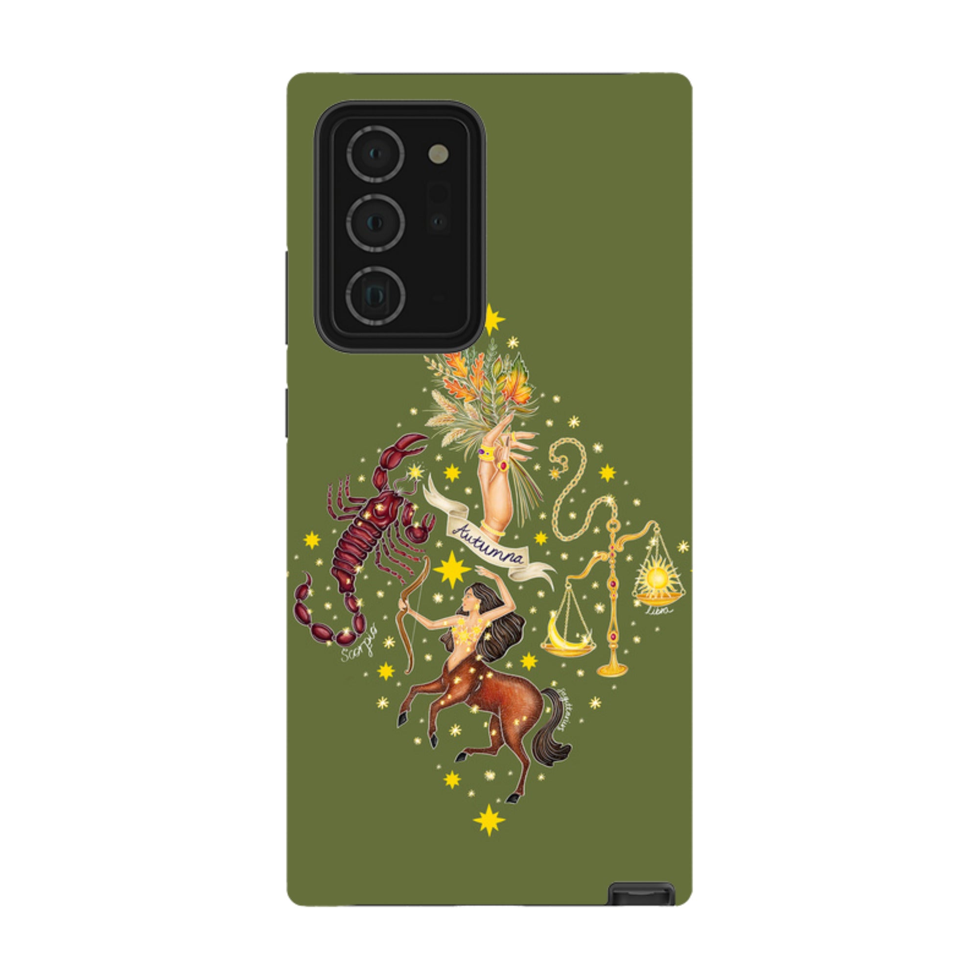 Samsung Tough Case - Autumn Zodiac By Catherine Rowe
