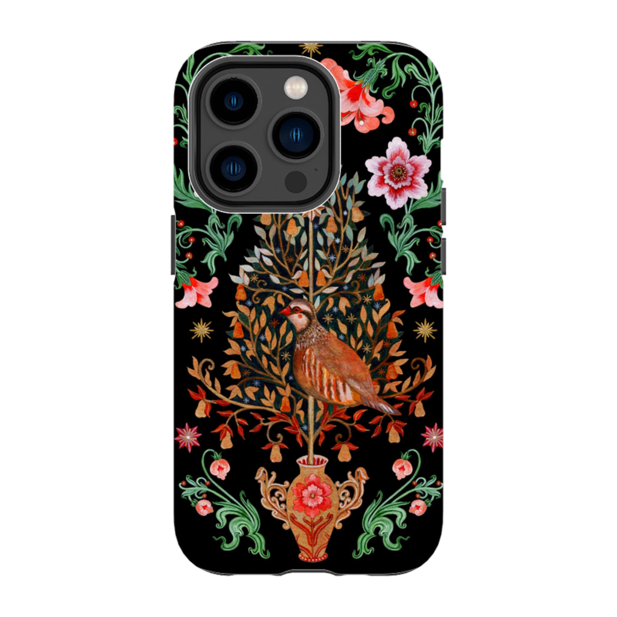 iPhone MagSafe Tough Case - Partridge Pear Tree By Maria Matos