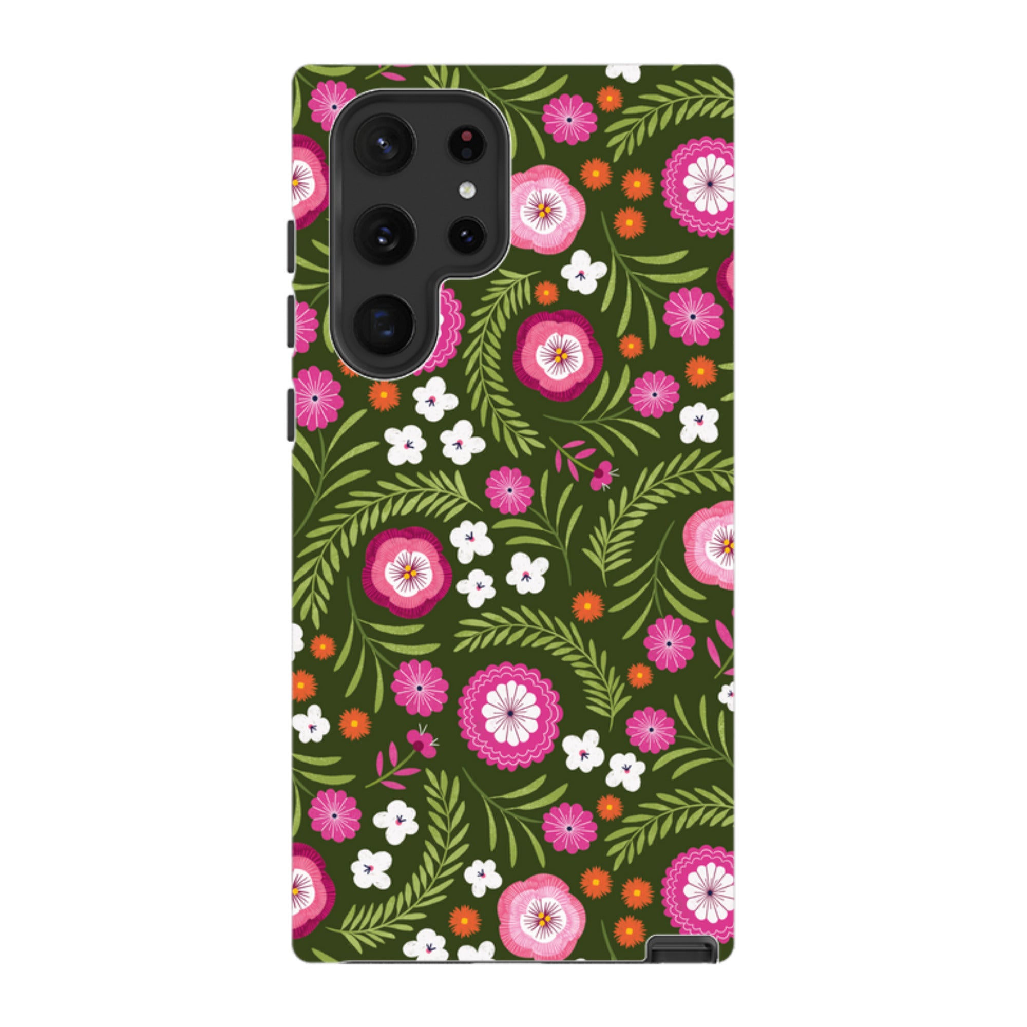 Samsung Tough Case - Posy Garden II By Ali Brookes