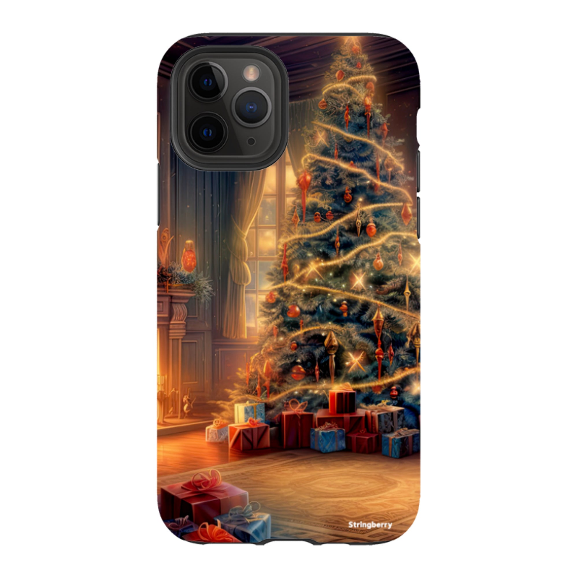 iPhone Tough Case - Holly Jolly Christmas