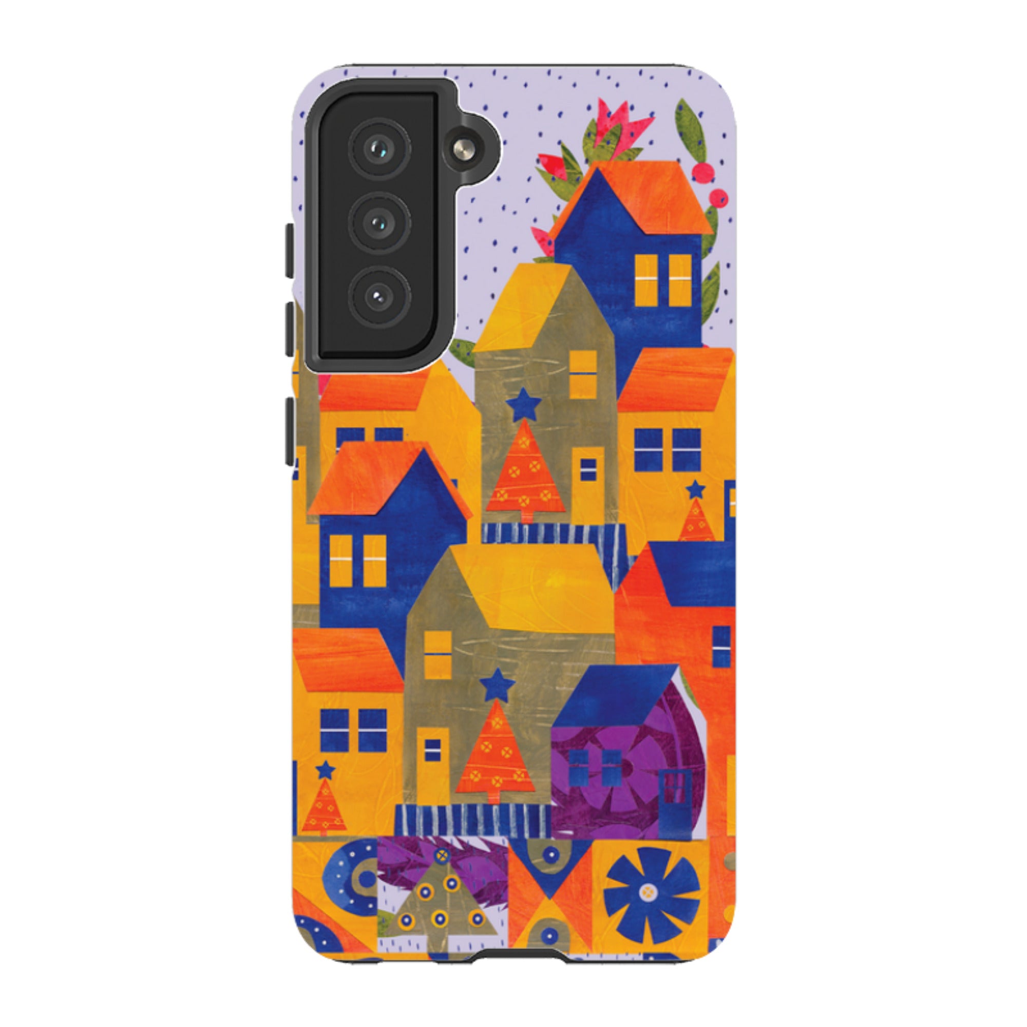 Samsung Tough Case - Winter Village I By Tracey English