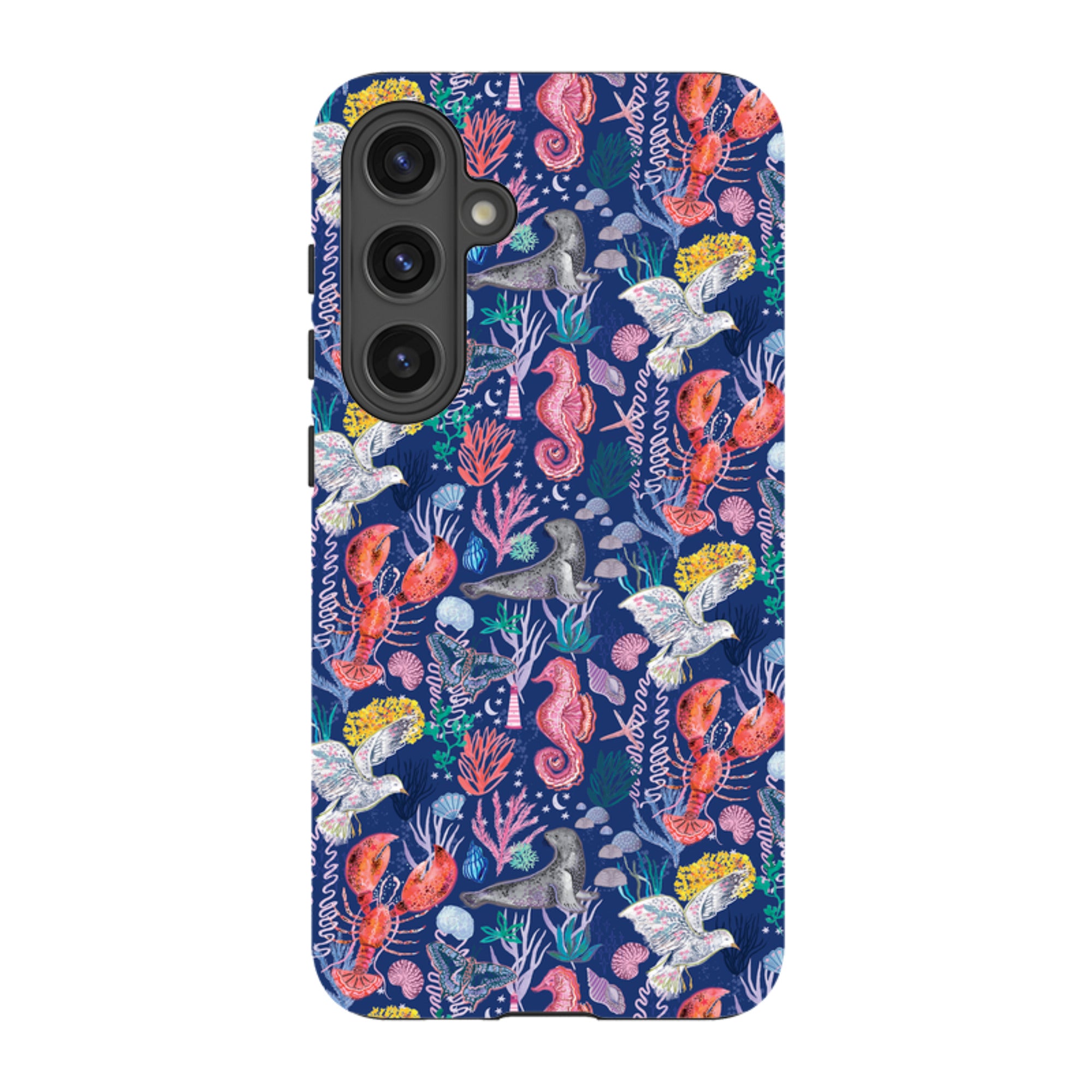 Samsung Tough  Case - Coastline Pattern C By Emma Frances Grant