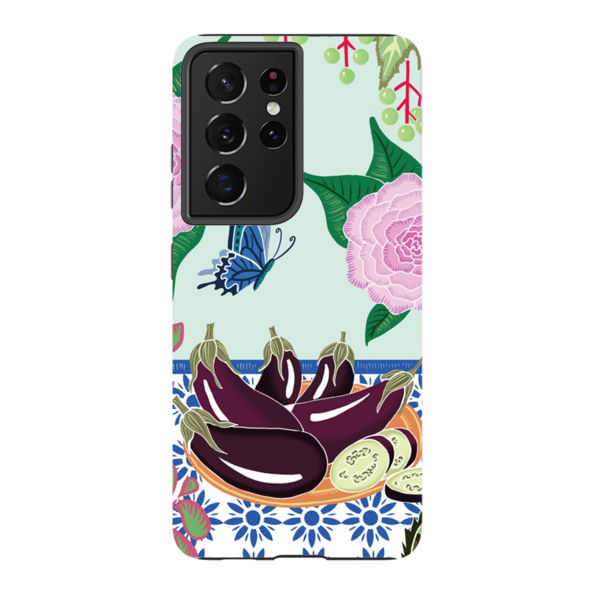 Samsung Tough Case - Aubergines By Kate Heiss