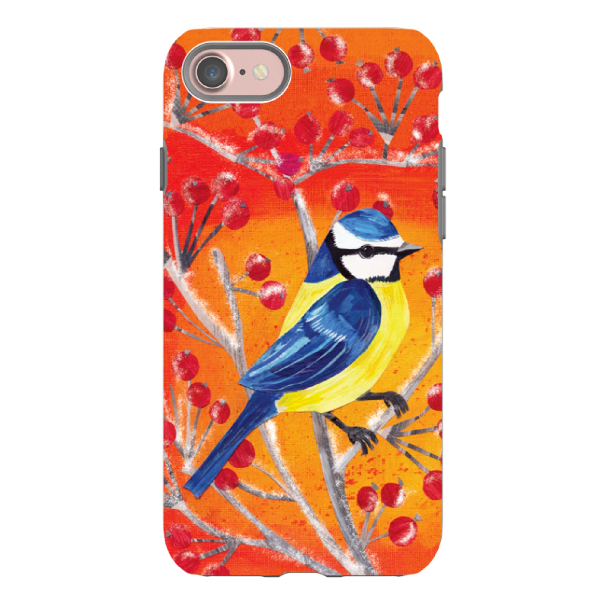 iPhone Tough Case - Blue Tit By Tracey English
