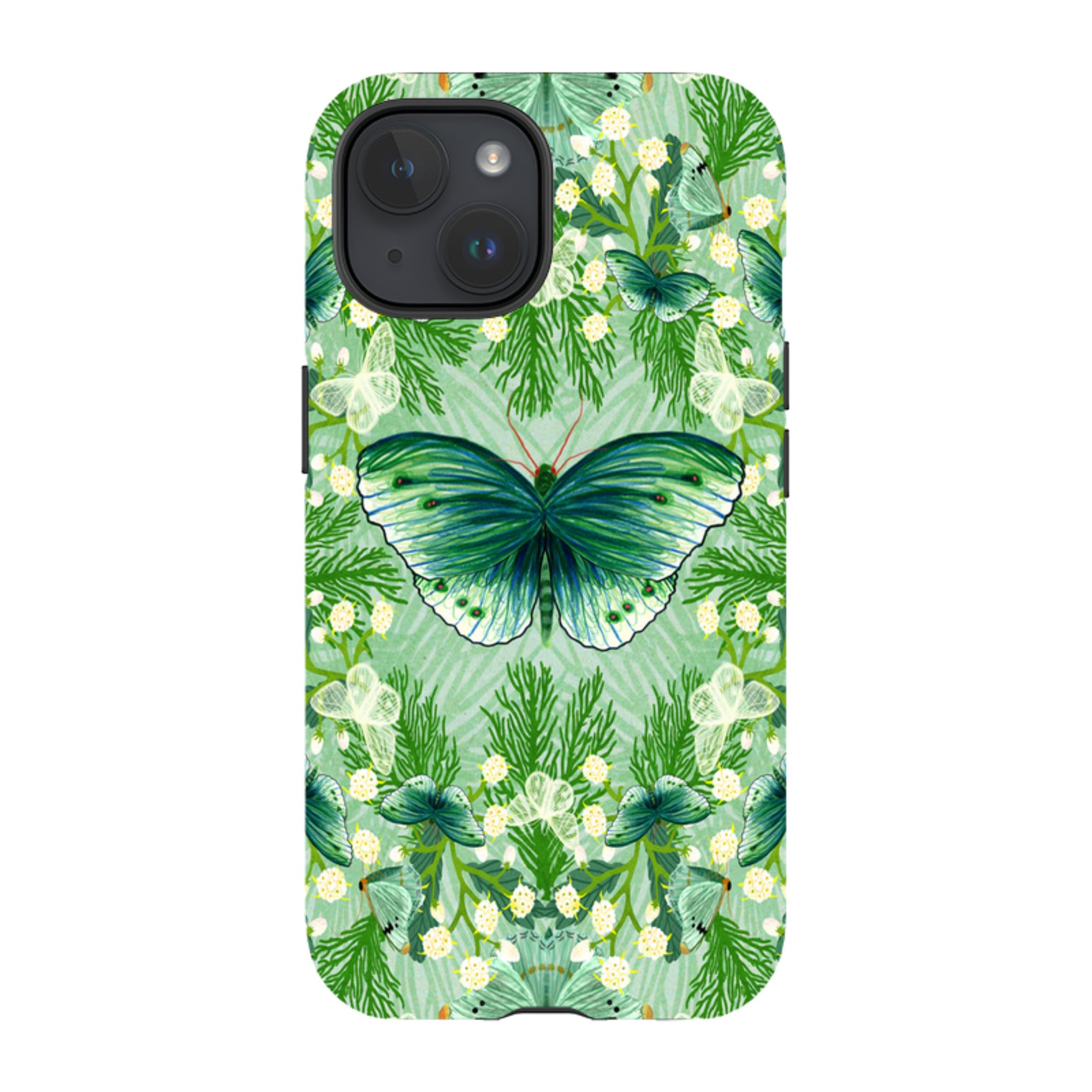 iPhone Tough Case - Big Moth 3 By Katherine Quinn