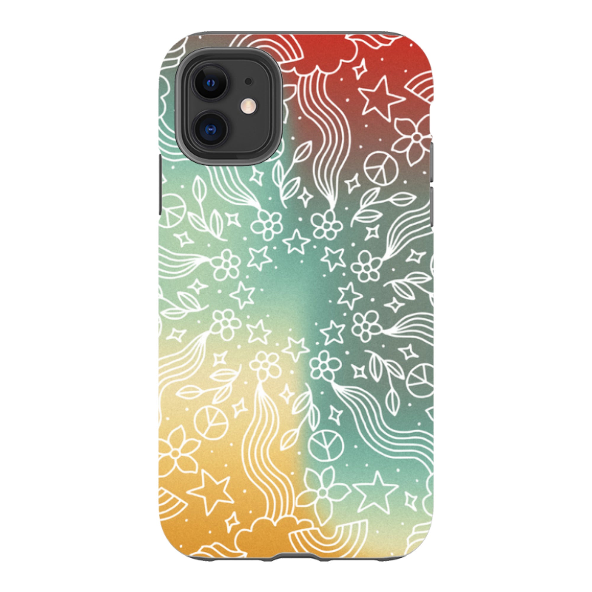 iPhone Tough Case - Galaxy Mandala