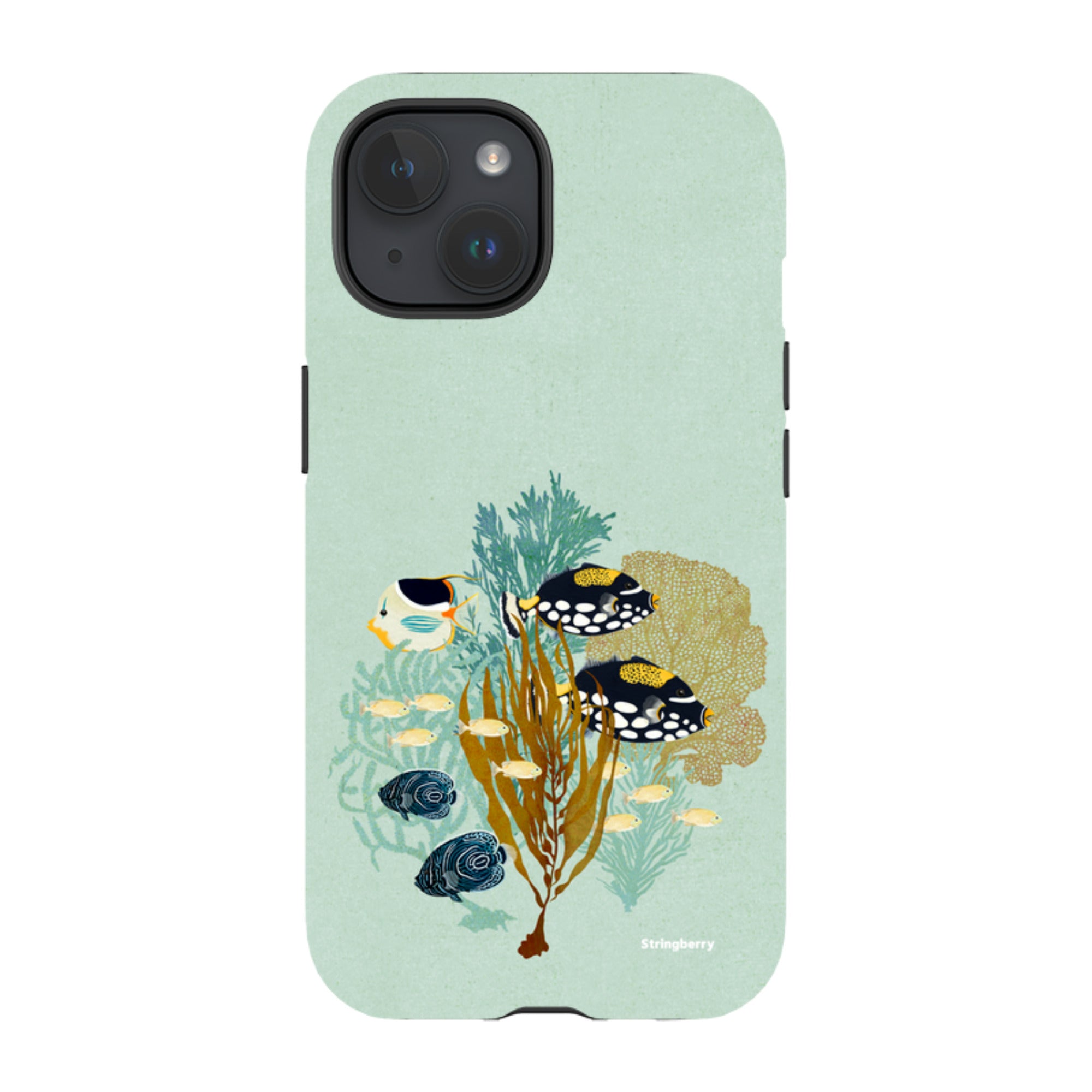 iPhone Tough Case - Fish Town By Katherine Quinn