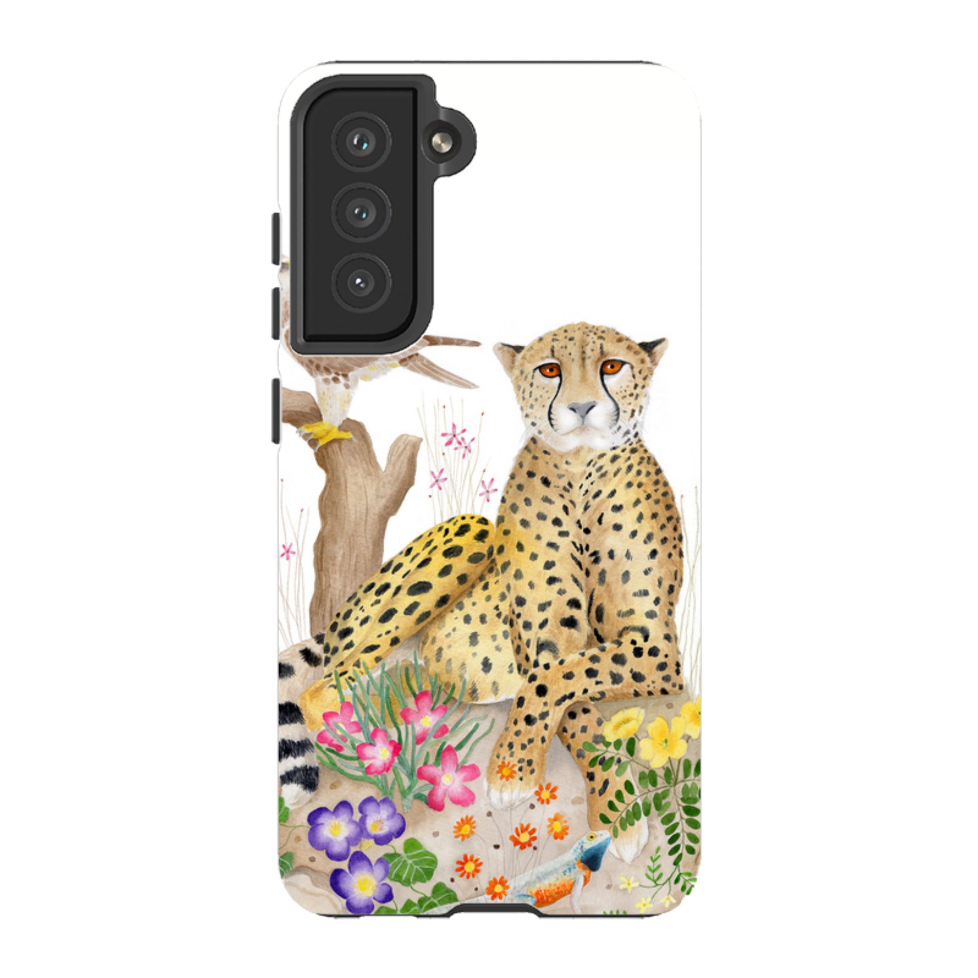 Samsung Tough Case - Botswana Cheetah By Bex Parkin