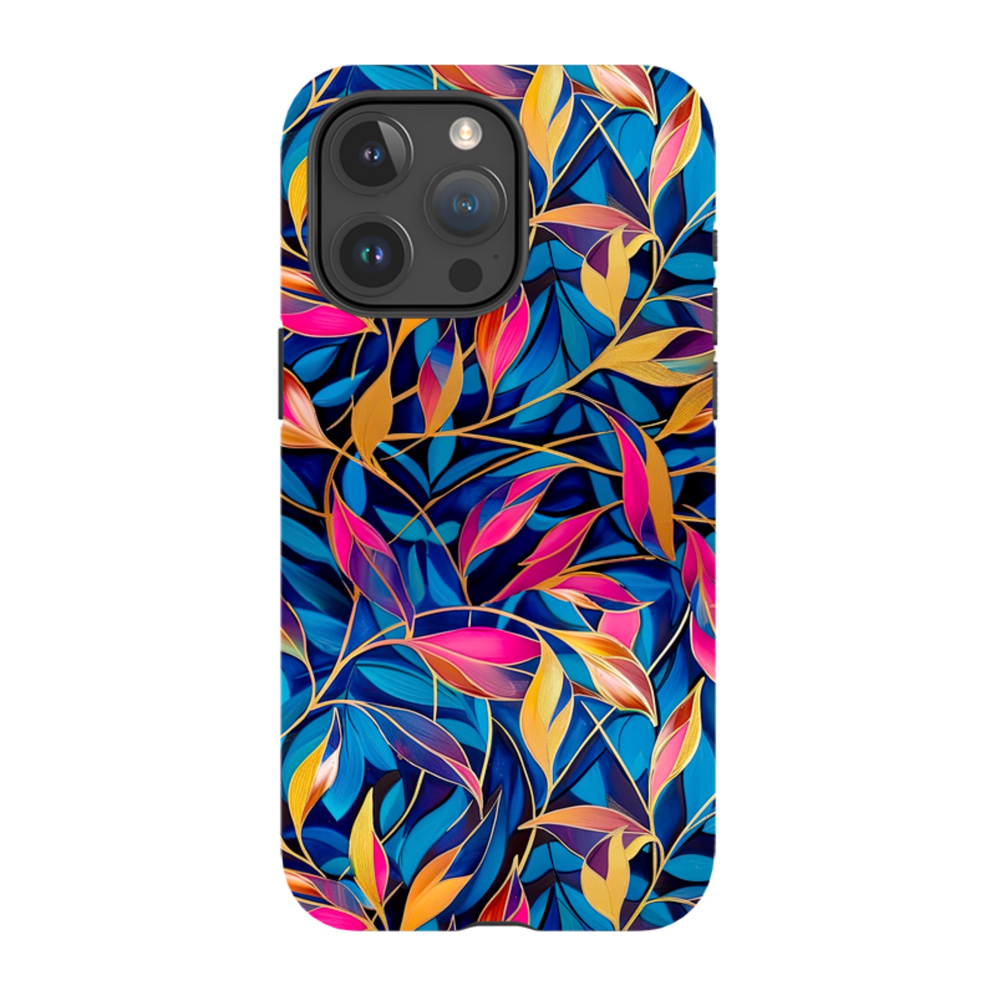 iPhone MagSafe Tough Case - Tangled Leaves
