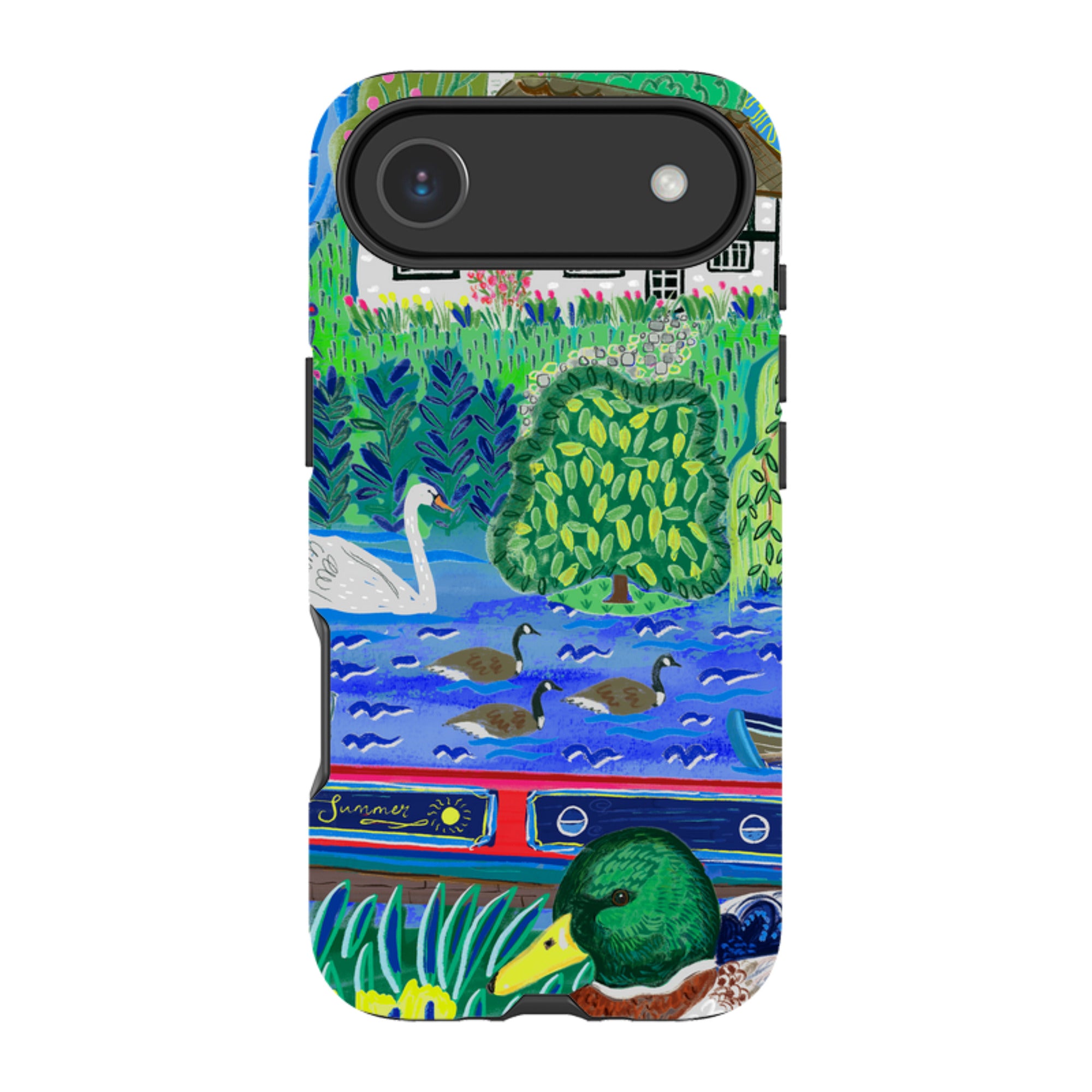 iPhone Tough Case - Canalside By Emma Frances Grant