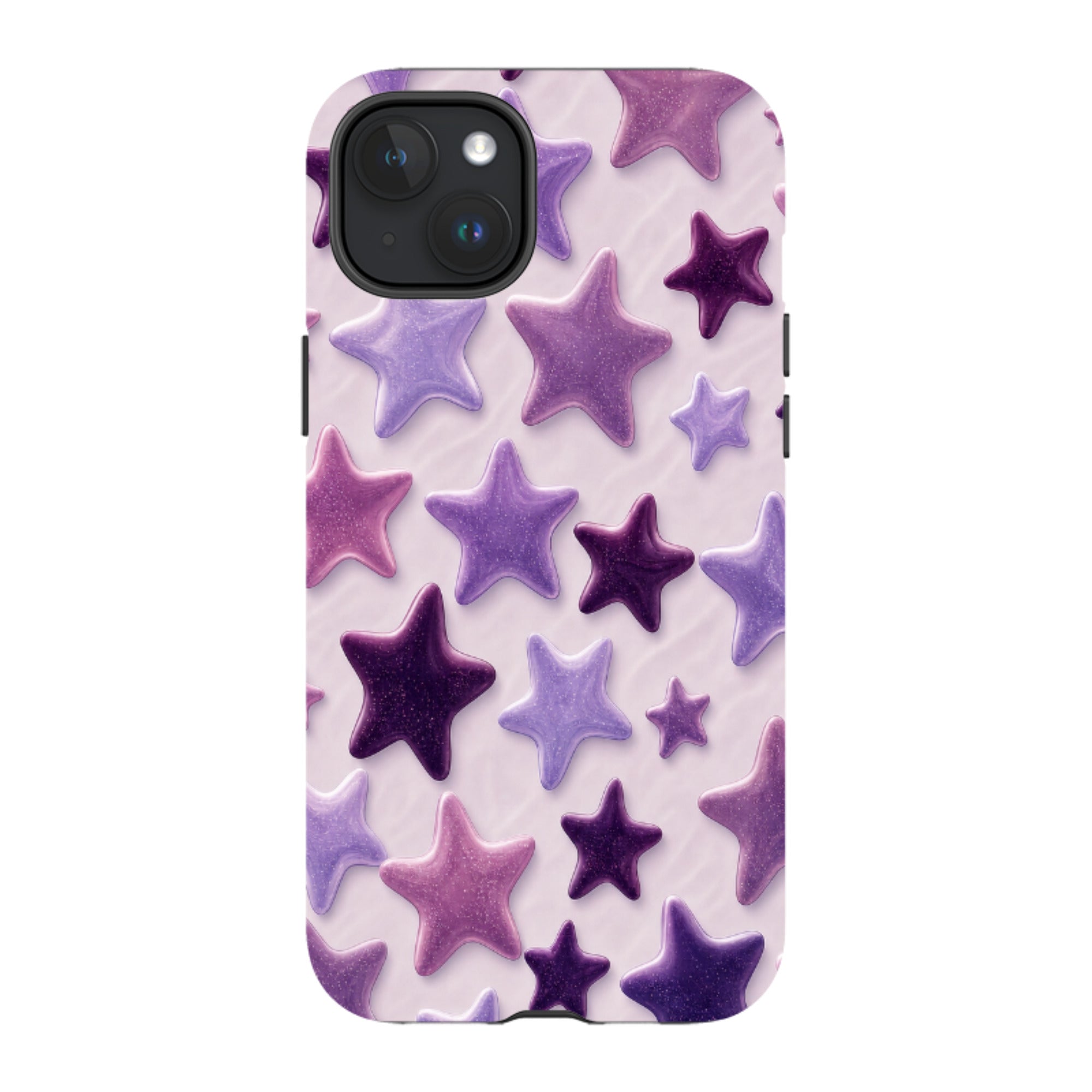 iPhone MagSafe Tough Case - Lavender Purple Star