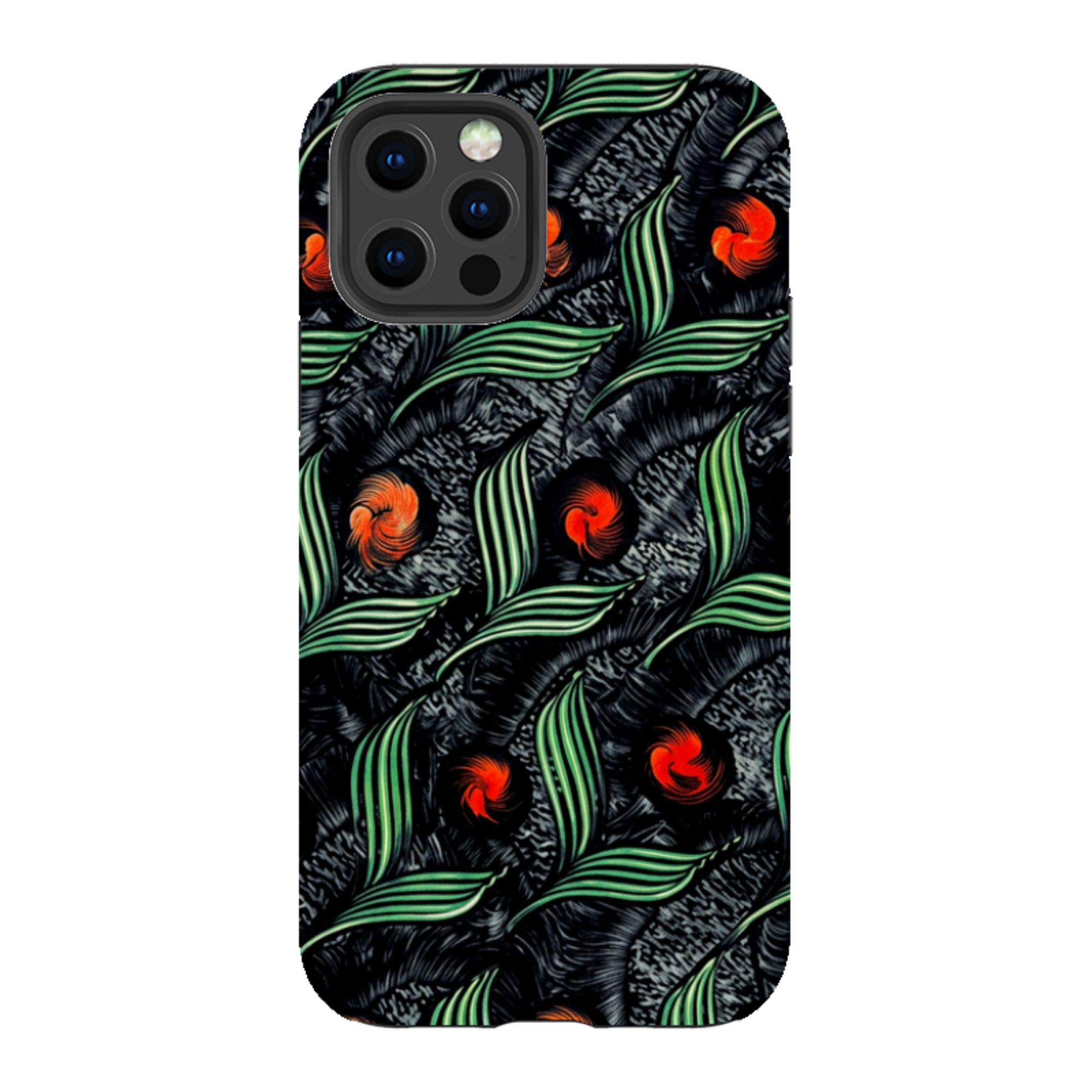 iPhone Tough Case - Dark Botanical