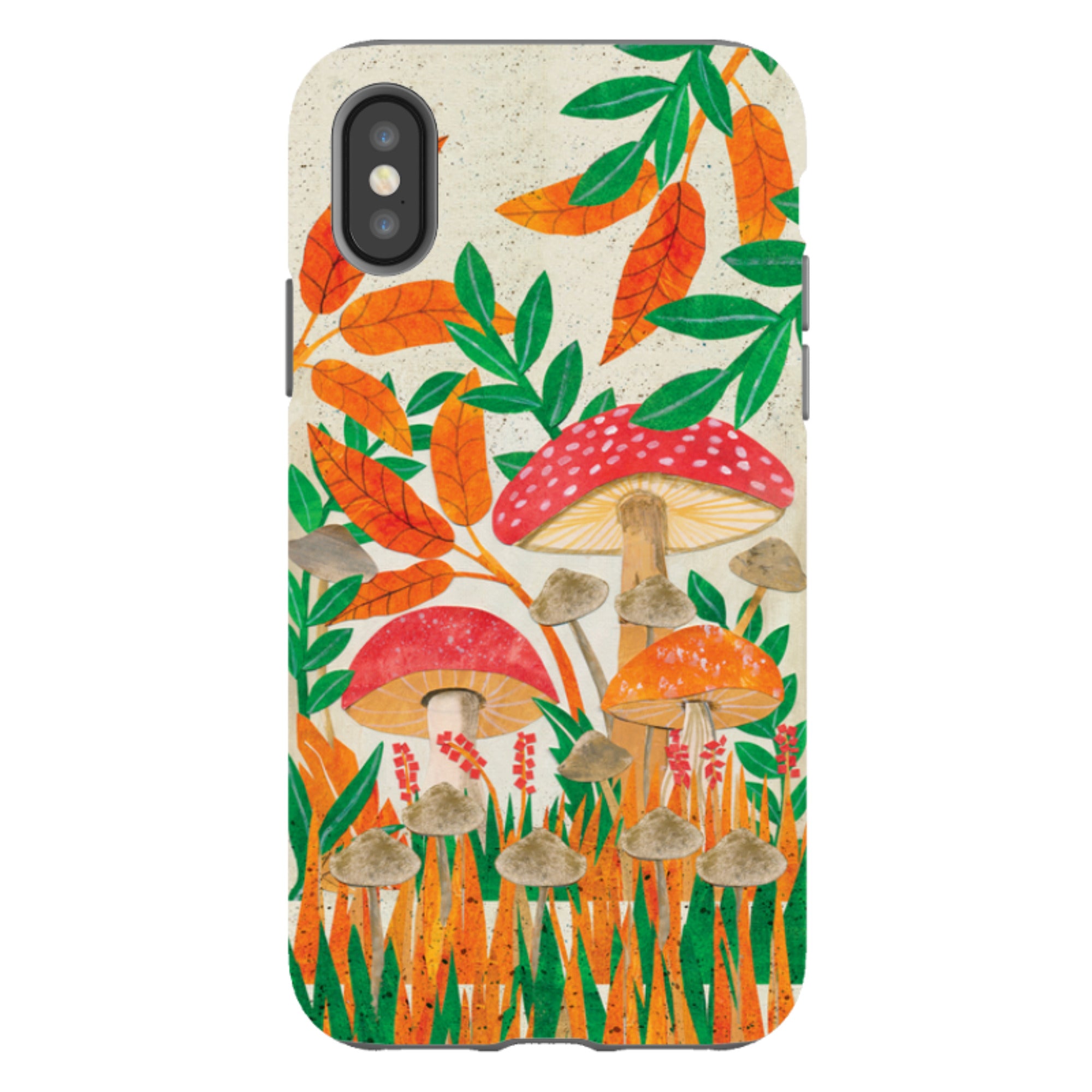 iPhone Tough Case - Mushroom Magic By Tracey English