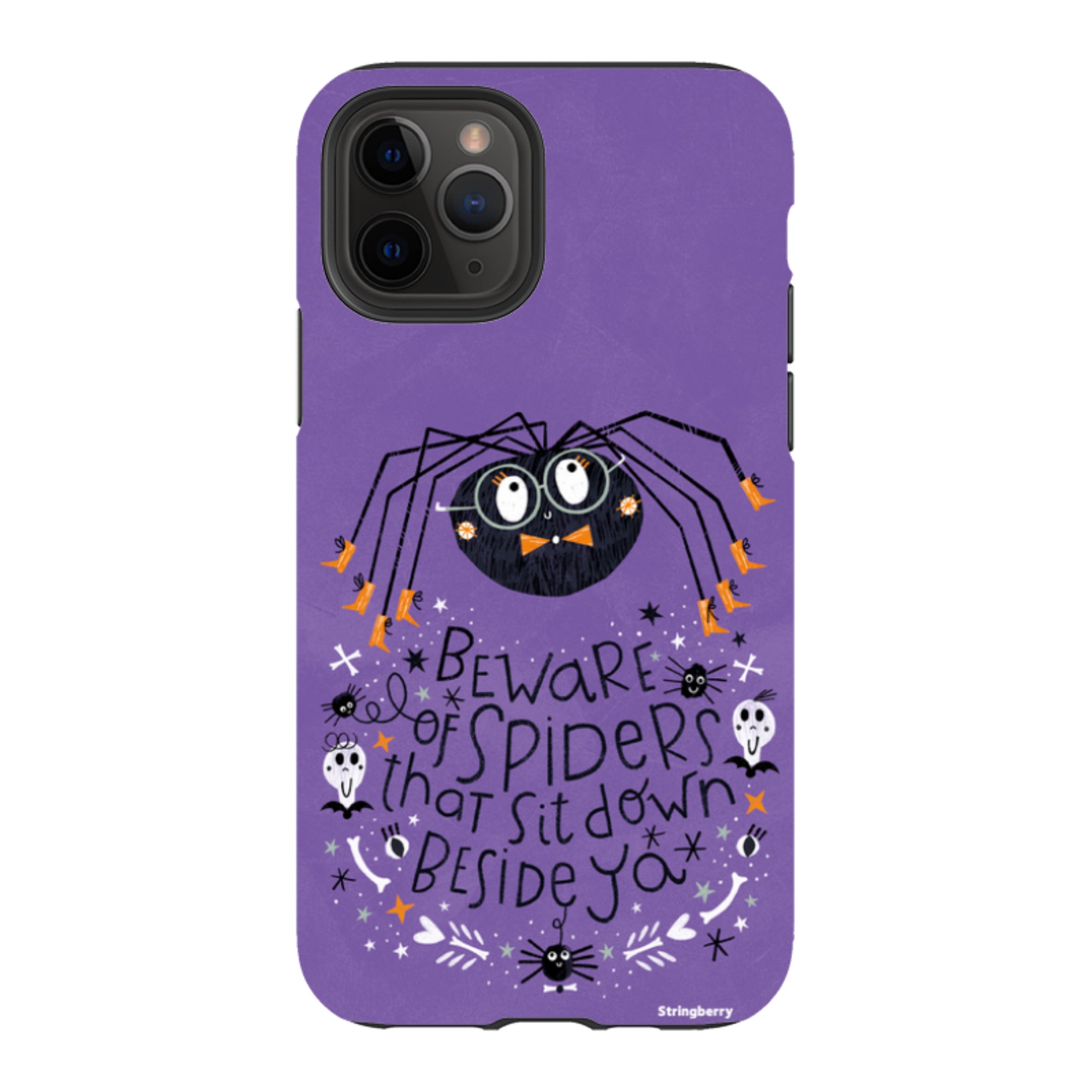 iPhone Tough Case - Spider By Ali Brookes
