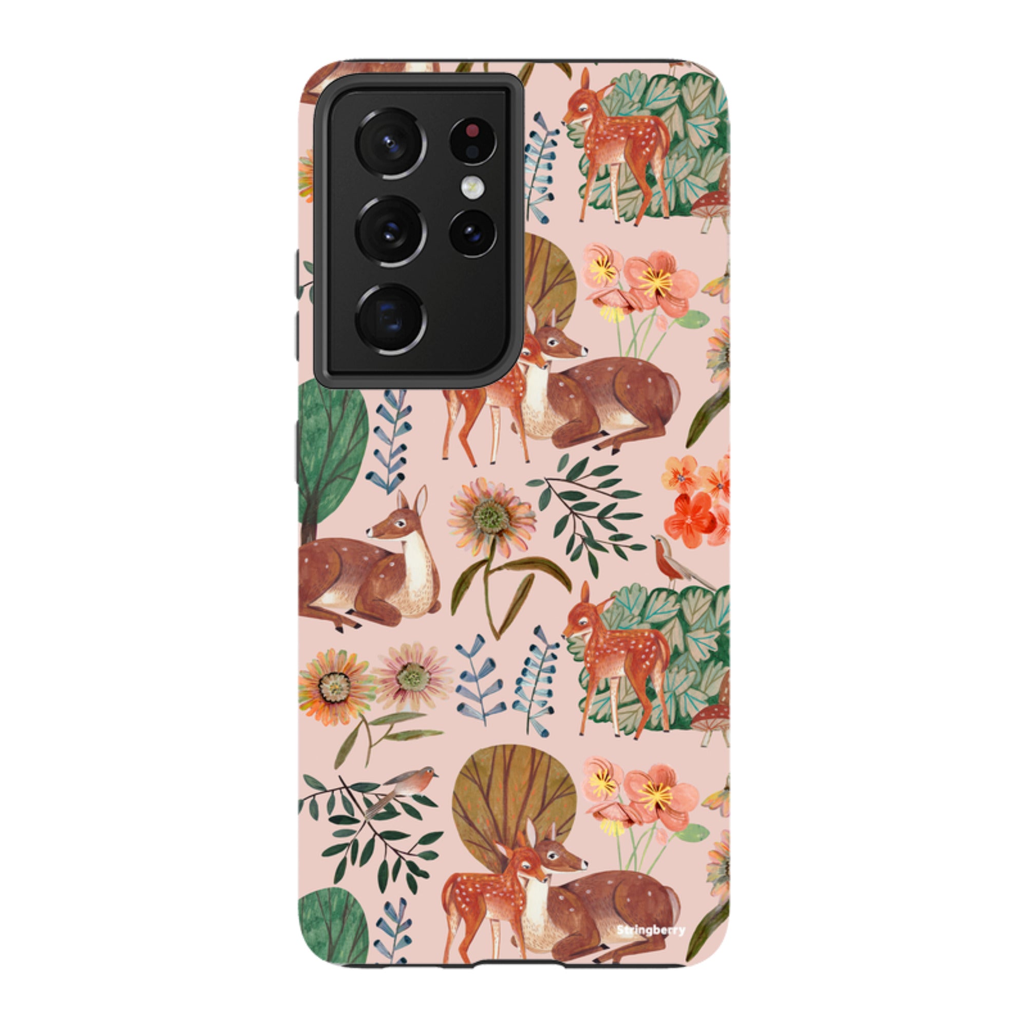Samsung Tough Case - Deer Pattern By Caroline Bonne Muller
