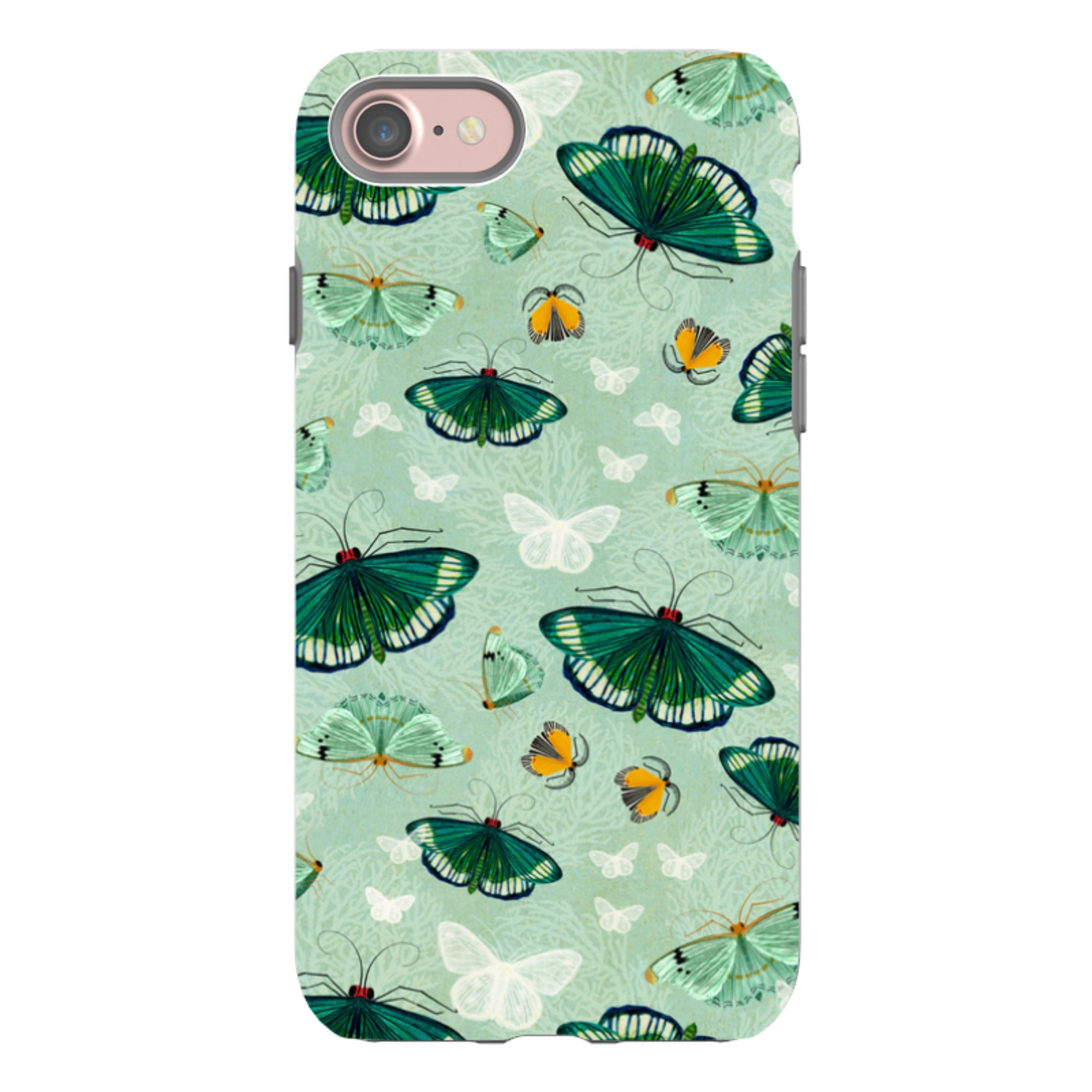 iPhone Tough Case - Night Flutter By Katherine Quinn