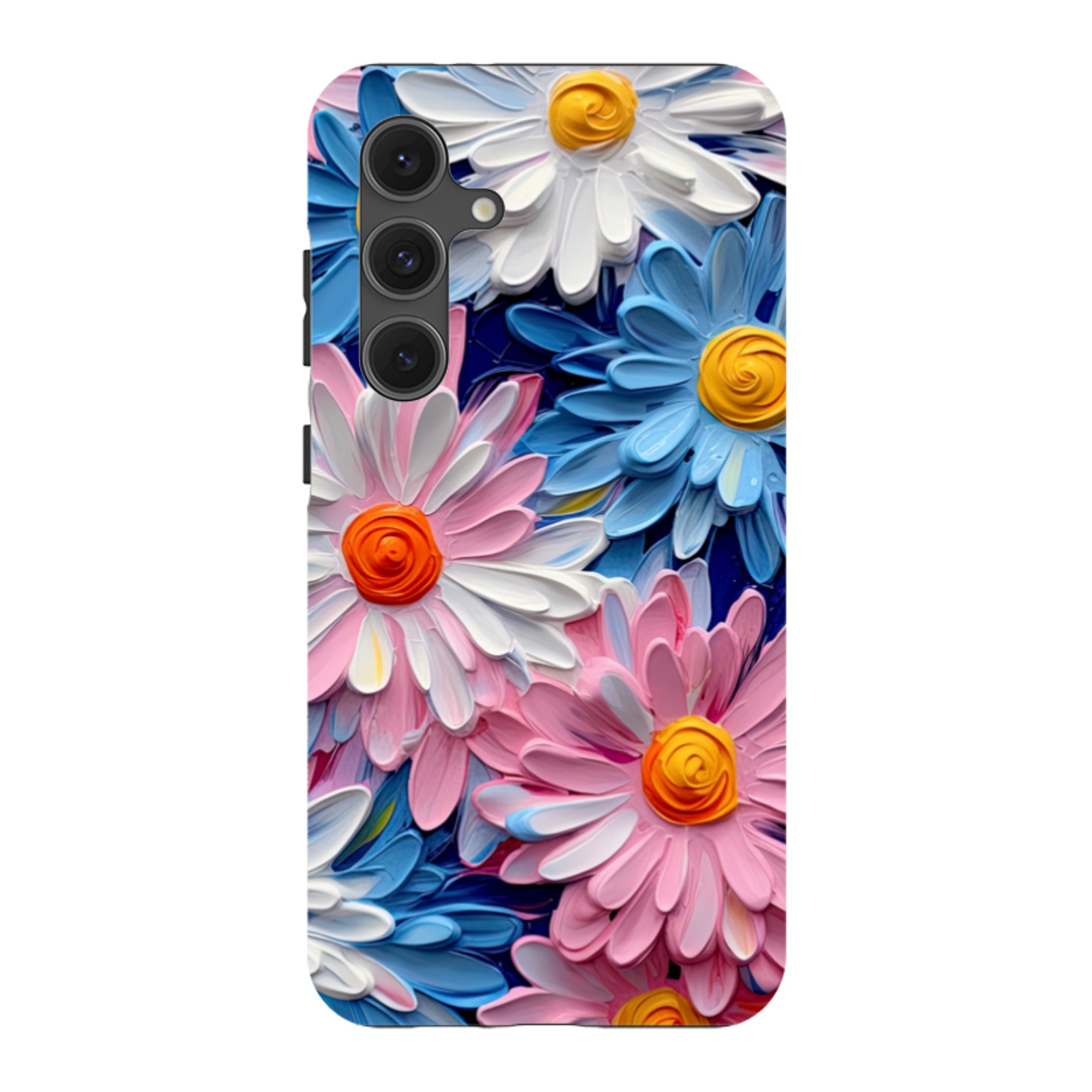 Samsung Tough Case - Pink Daisies