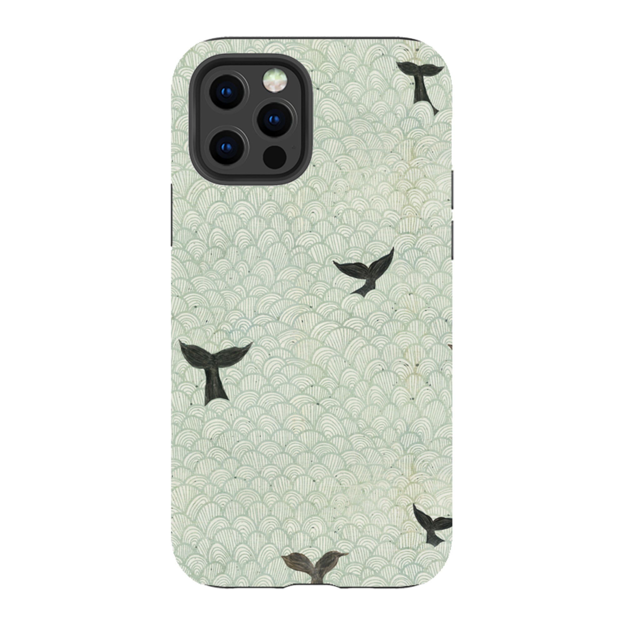 iPhone Tough Case - Whale Tails By Katherine Quinn