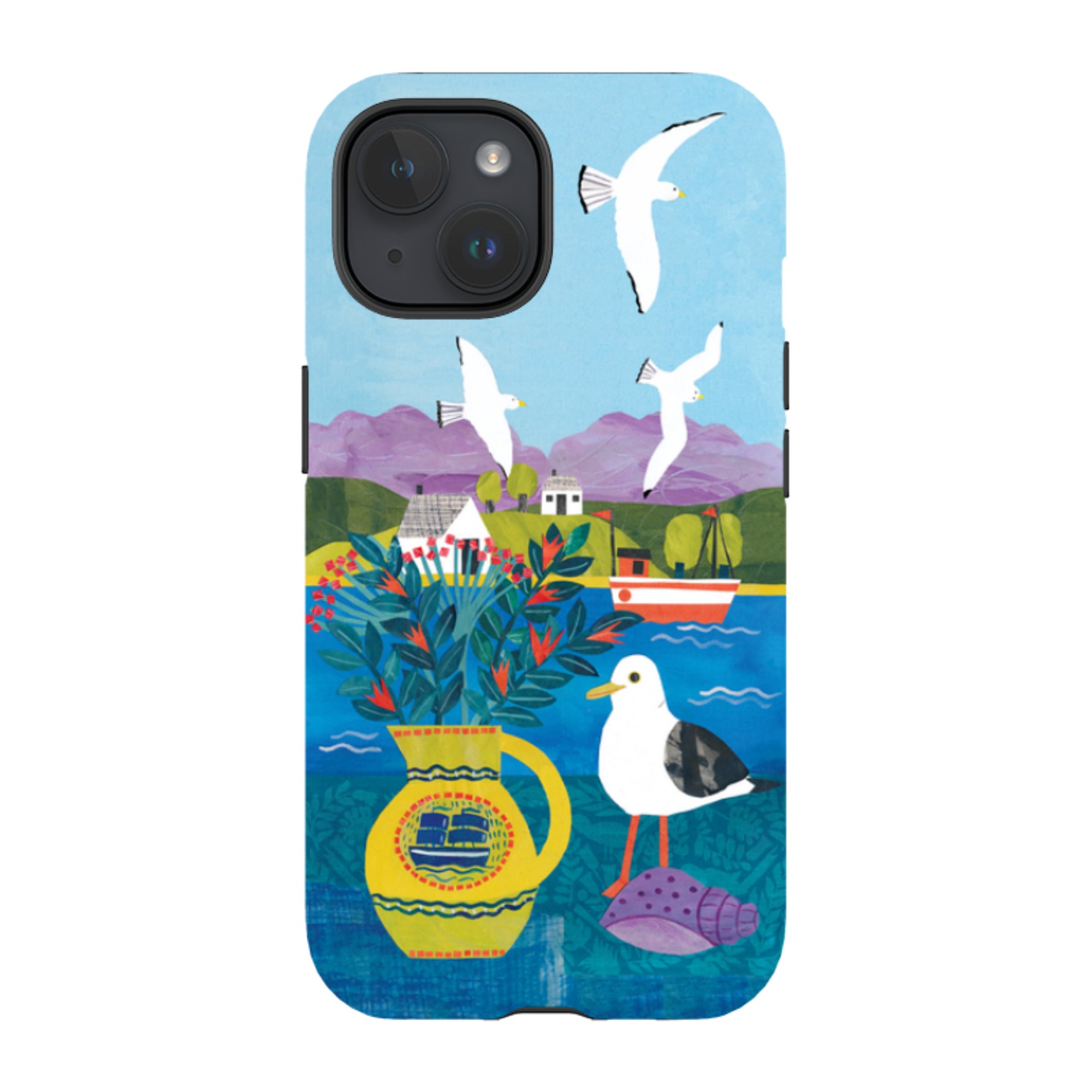 iPhone MagSafe Tough Case - Seagulls By Tracey English