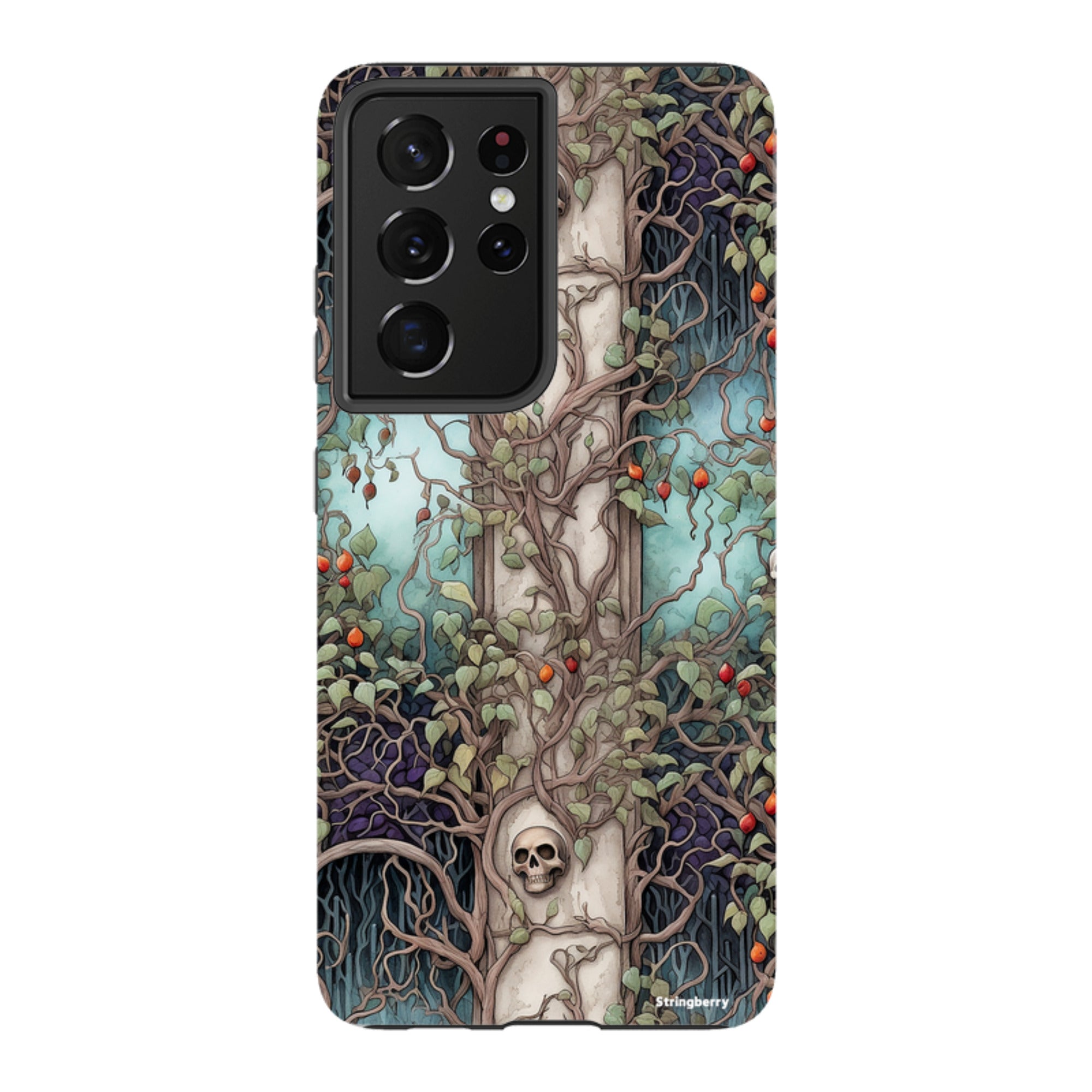 Samsung Tough Case - Skull Trees
