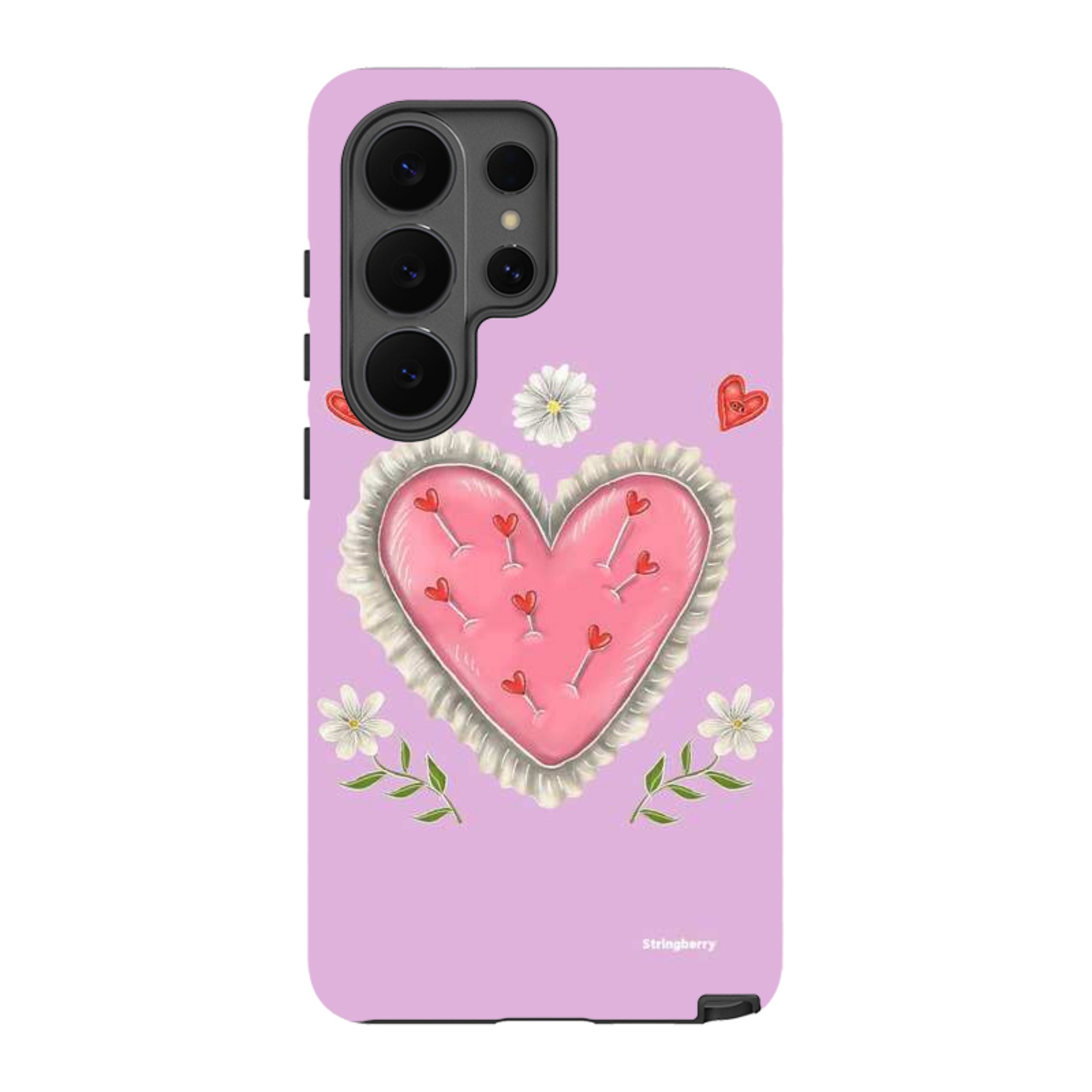 Samsung Tough Case - Heart Pin Cushion By Catherine Rowe