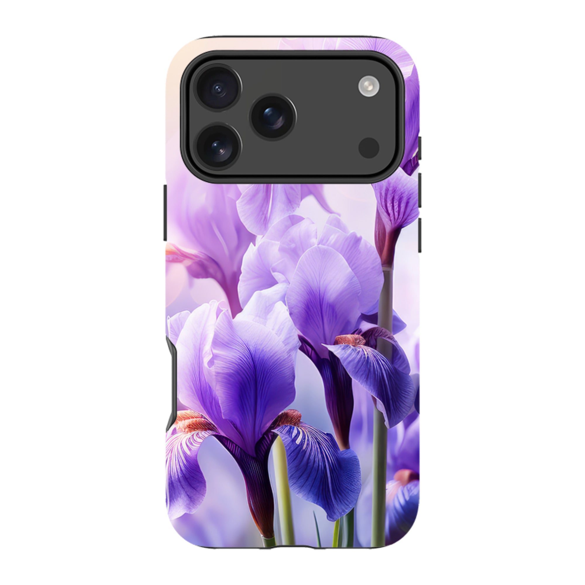 iPhone Tough Case -Mauve Floral II