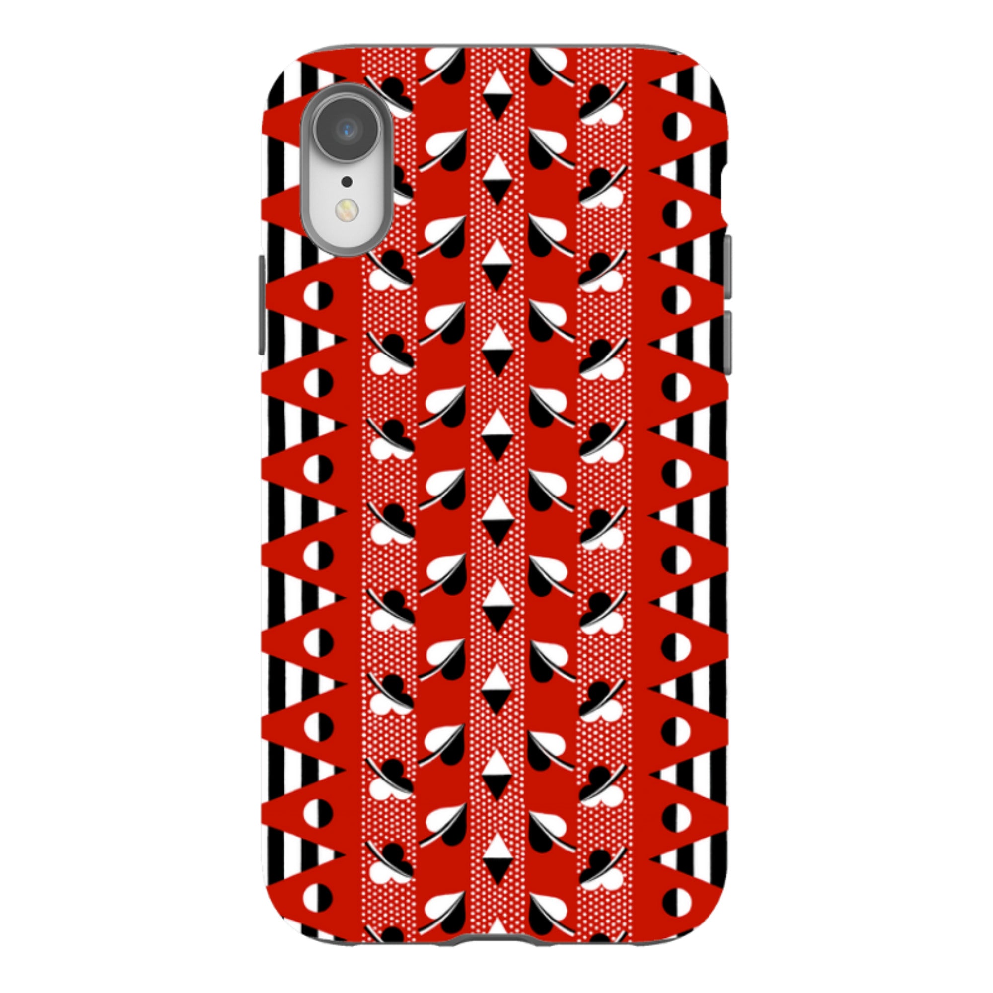 iPhone Case - Clubs & Hearts By Cressida Bell
