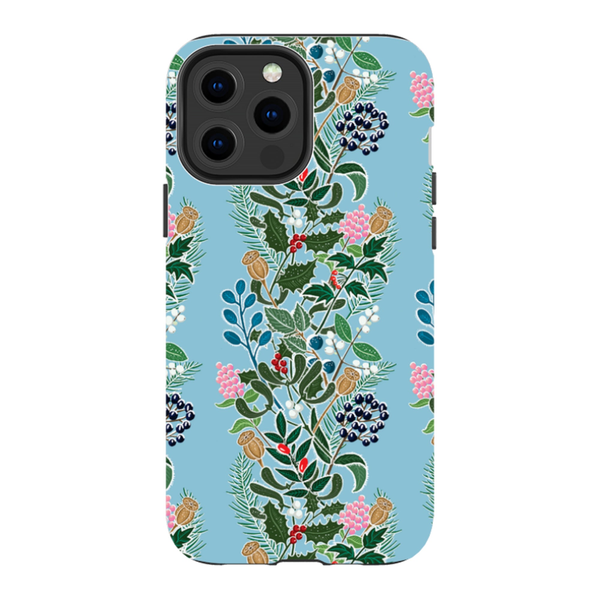 iPhone Tough Case - Winter Hedge-2 By kate Heiss