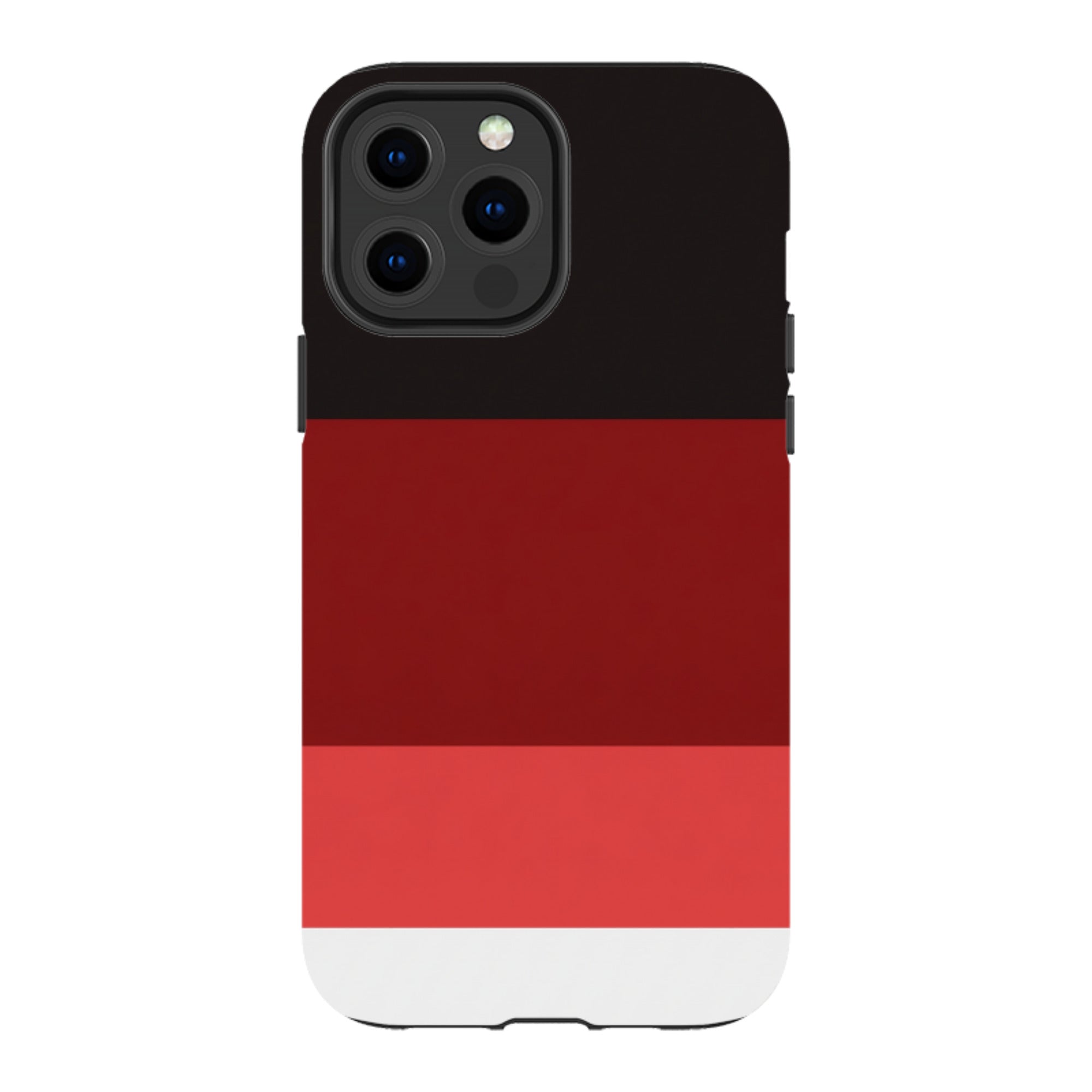 iPhone MagSafe Tough Case - Crimson and Black Gradient