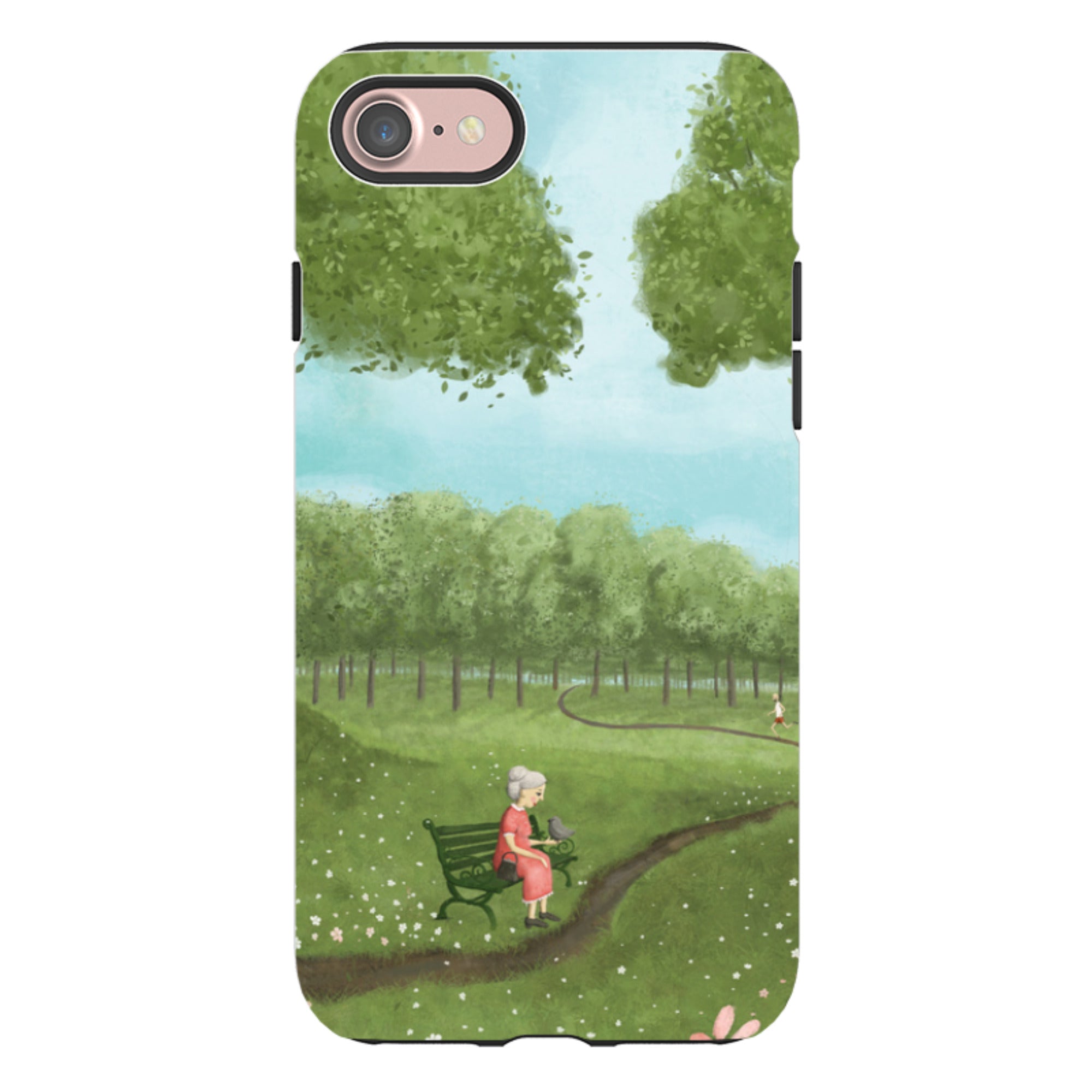 iPhone Tough Case - Summer By Maja Lindberg